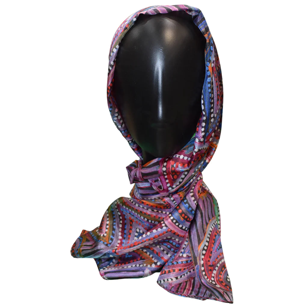 Silk Scarf - Pauline Napangardi Gallagher