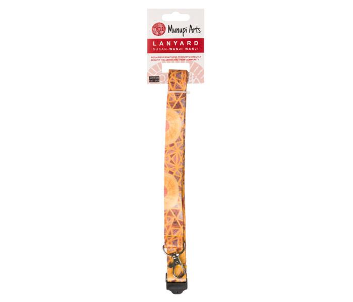 Lanyard - Susan Wanji Wanji - Yellow - Munupi Arts