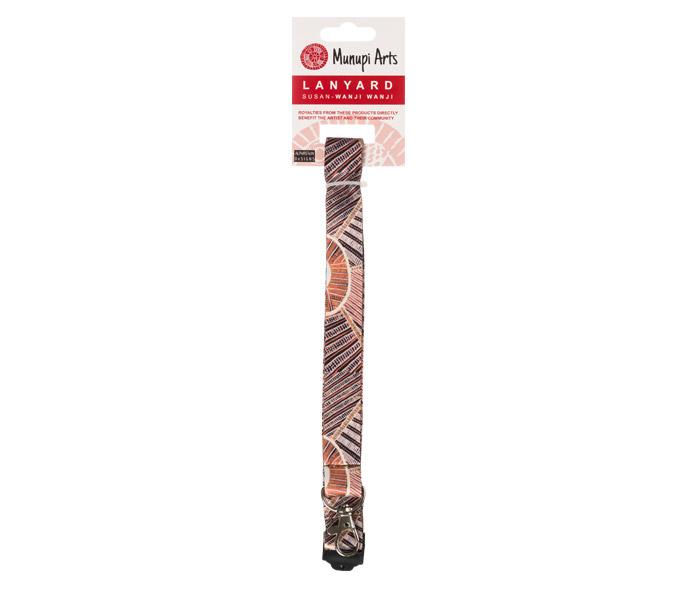 Lanyard - Susan Wanji Wanji - Brown - Munupi Arts