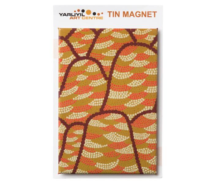 Tin Magnet - Juanita Petrevski - Yellow