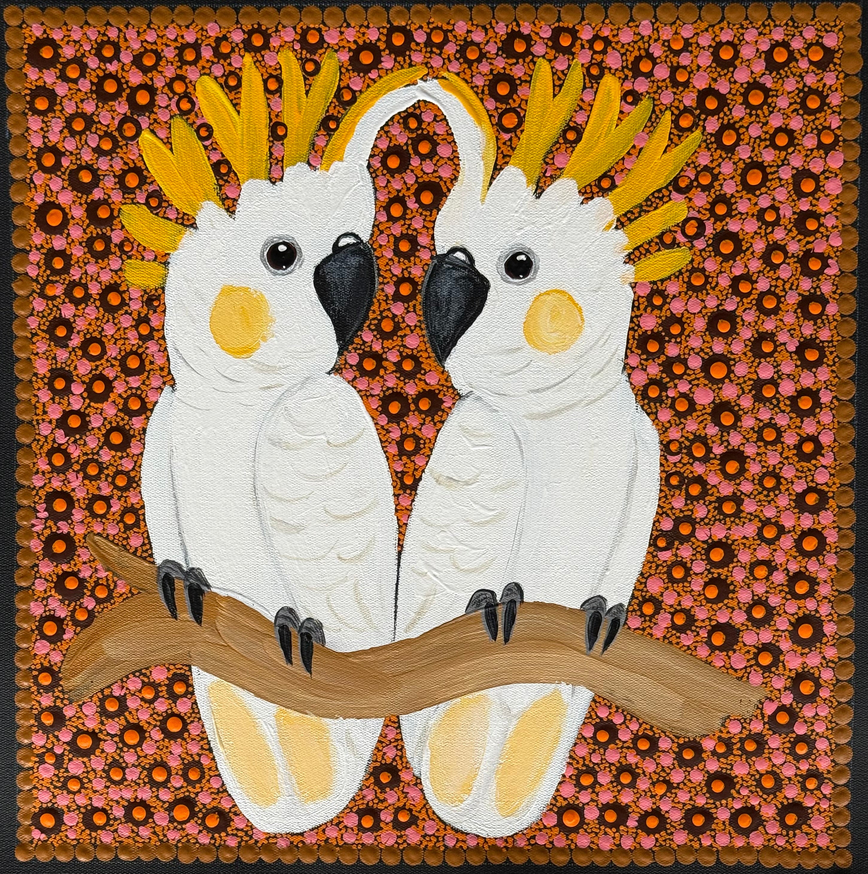Kathleen Buzzacott - Sulphur Crested Cockatoos .41-4