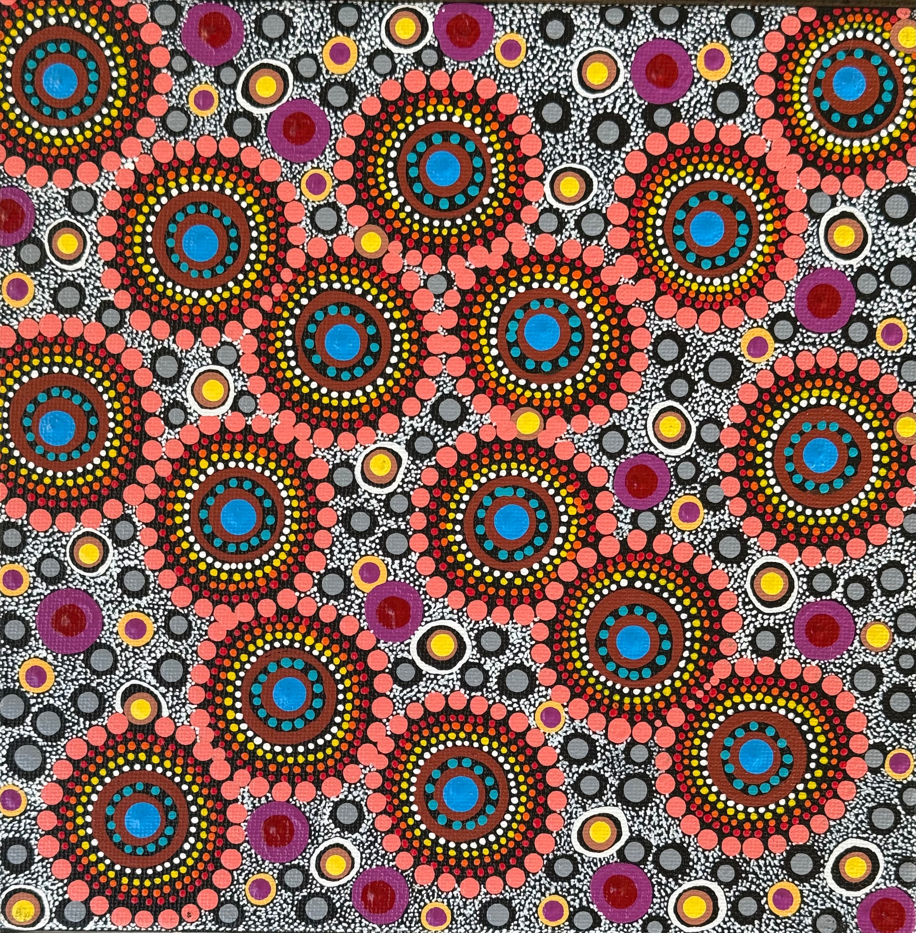 Jane Oliver - 20 x 20cm Stretched