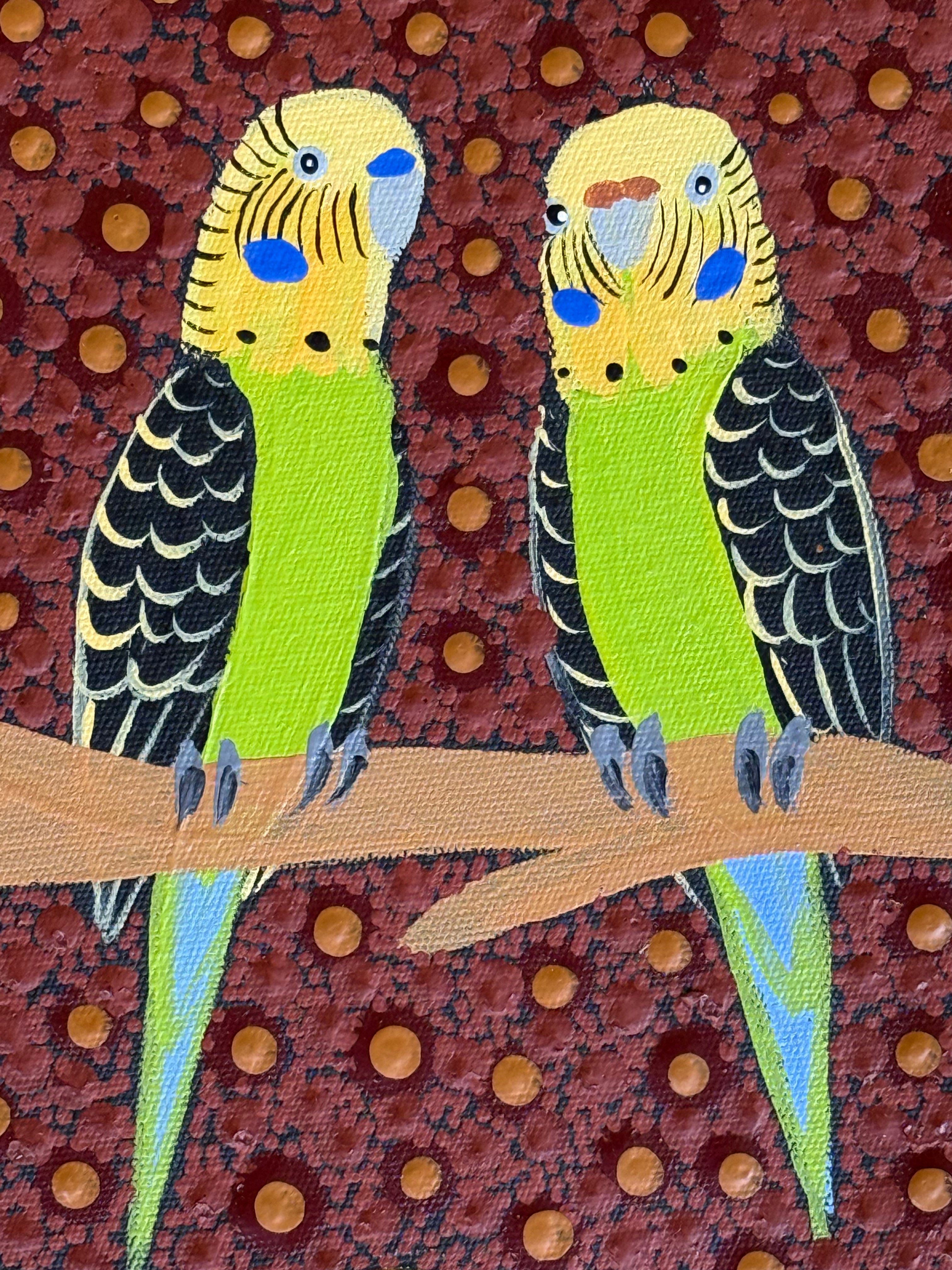 Kathleen Buzzacott - Budgies .88-13