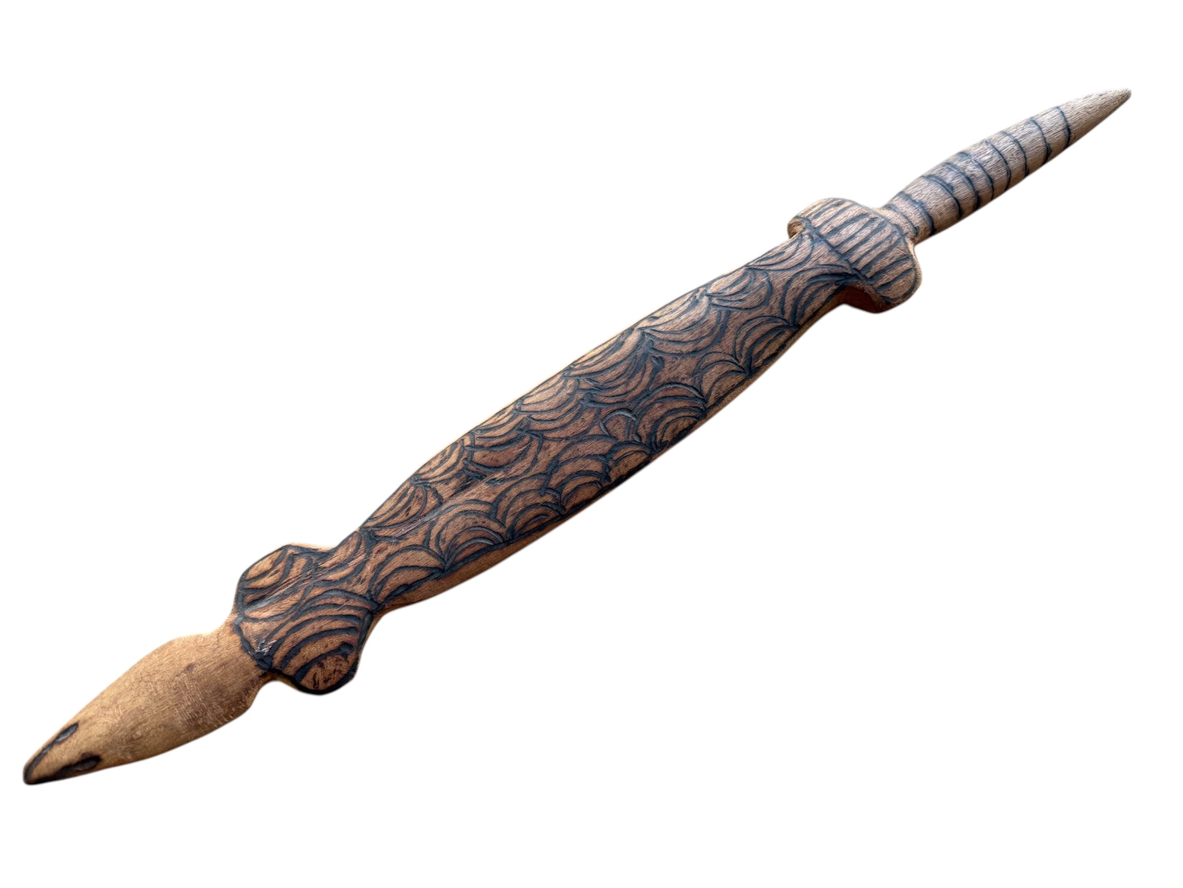 Blue Tongue Lizard Carving