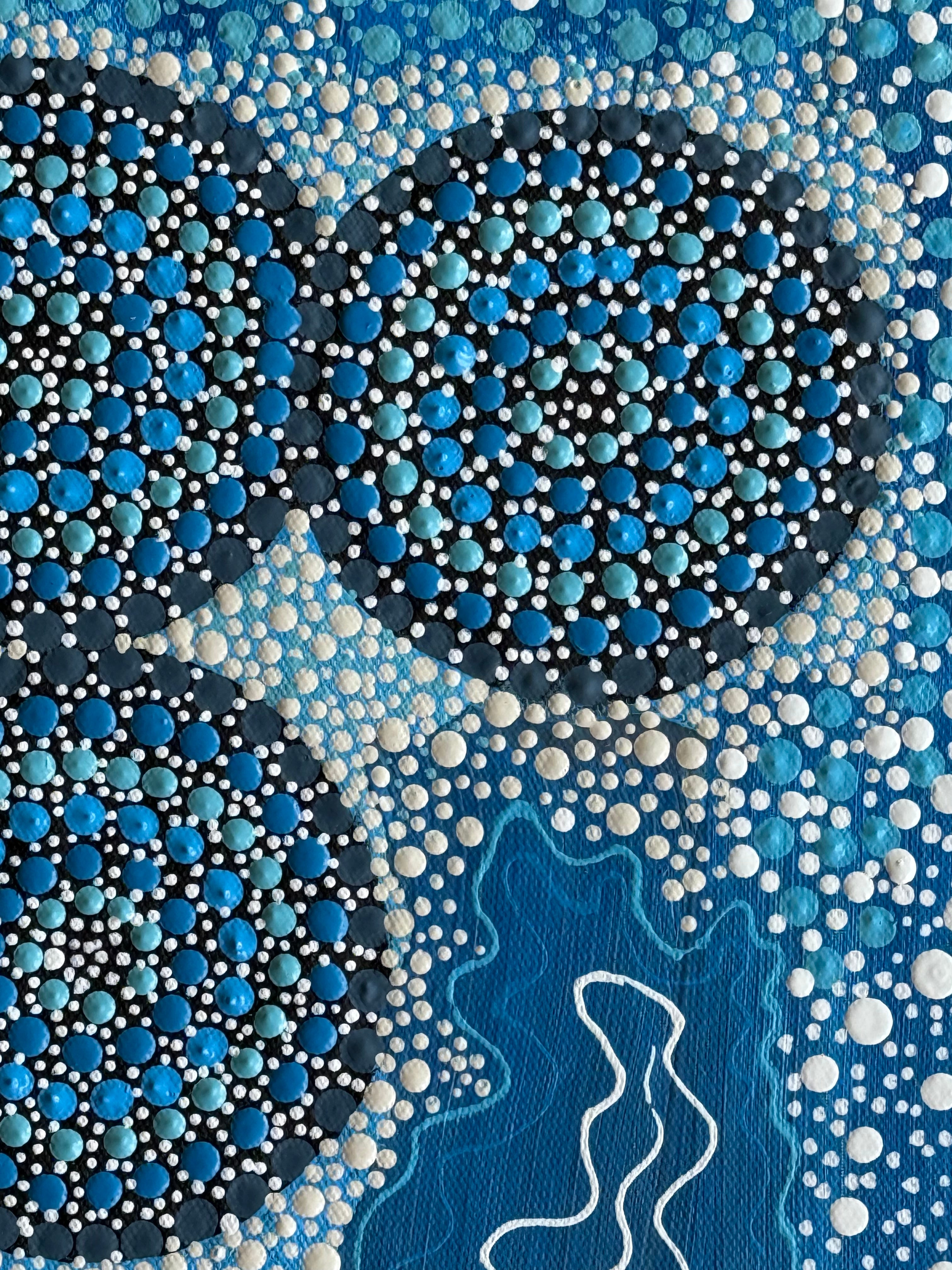 Deidre Burgoyne Rosier - Whale and Water Dreamings .89-24