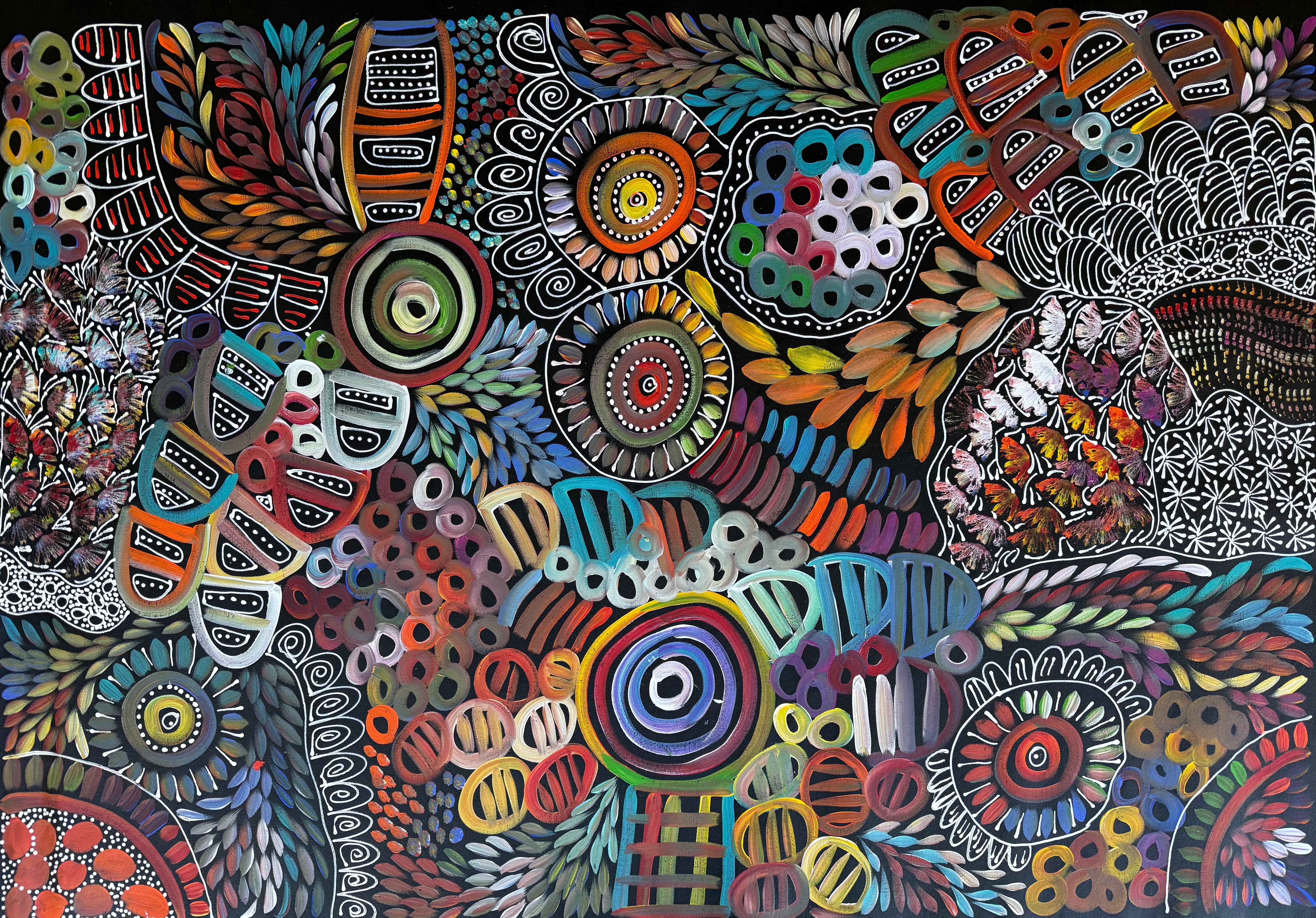 Louise Numina Napananka - Dreamtime .09-24