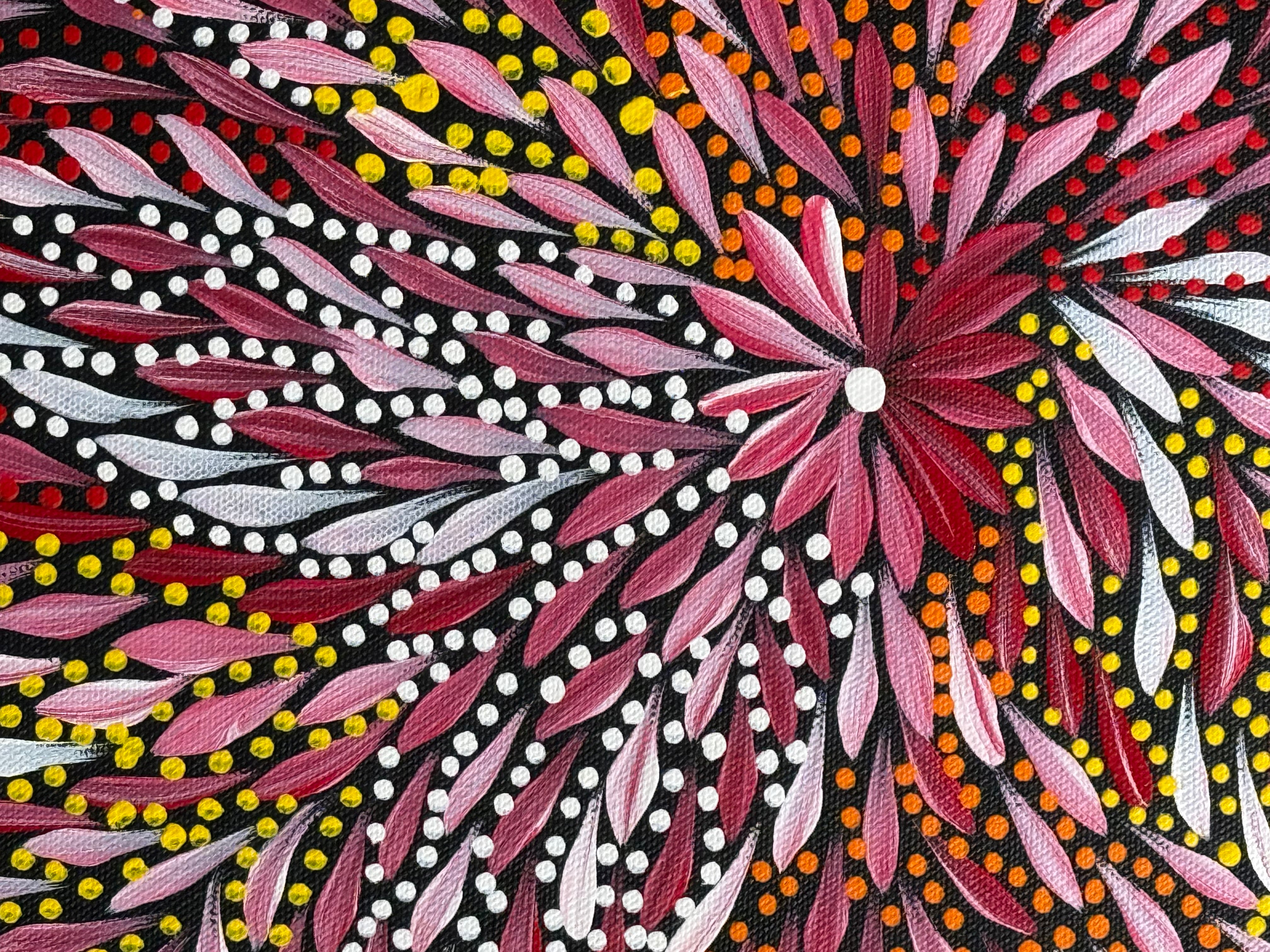 Sharon Turner - Bush Medicine Leaves with Seeds .94-8