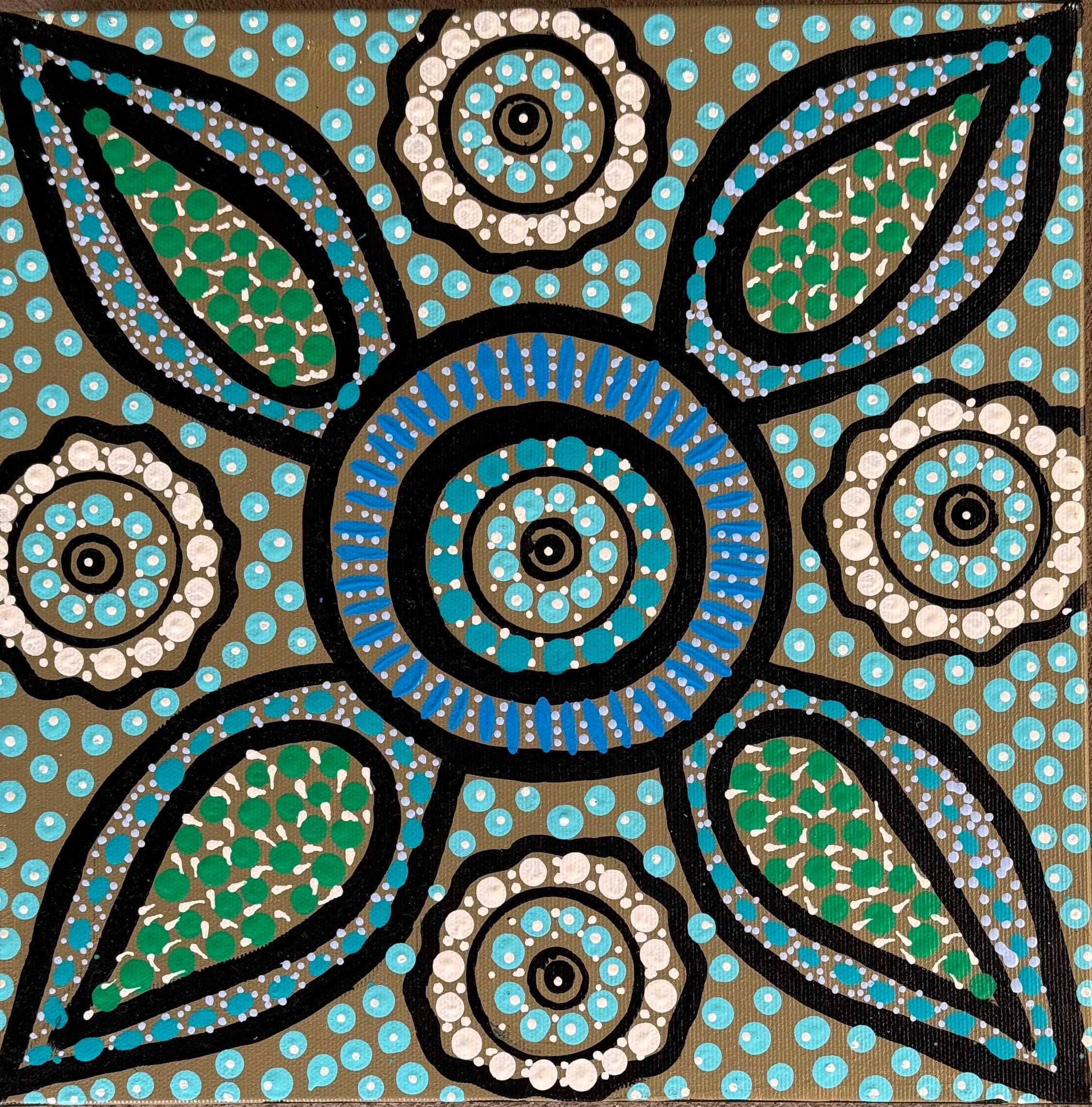 Jocelyn Young - 30 x 30cm Stretched