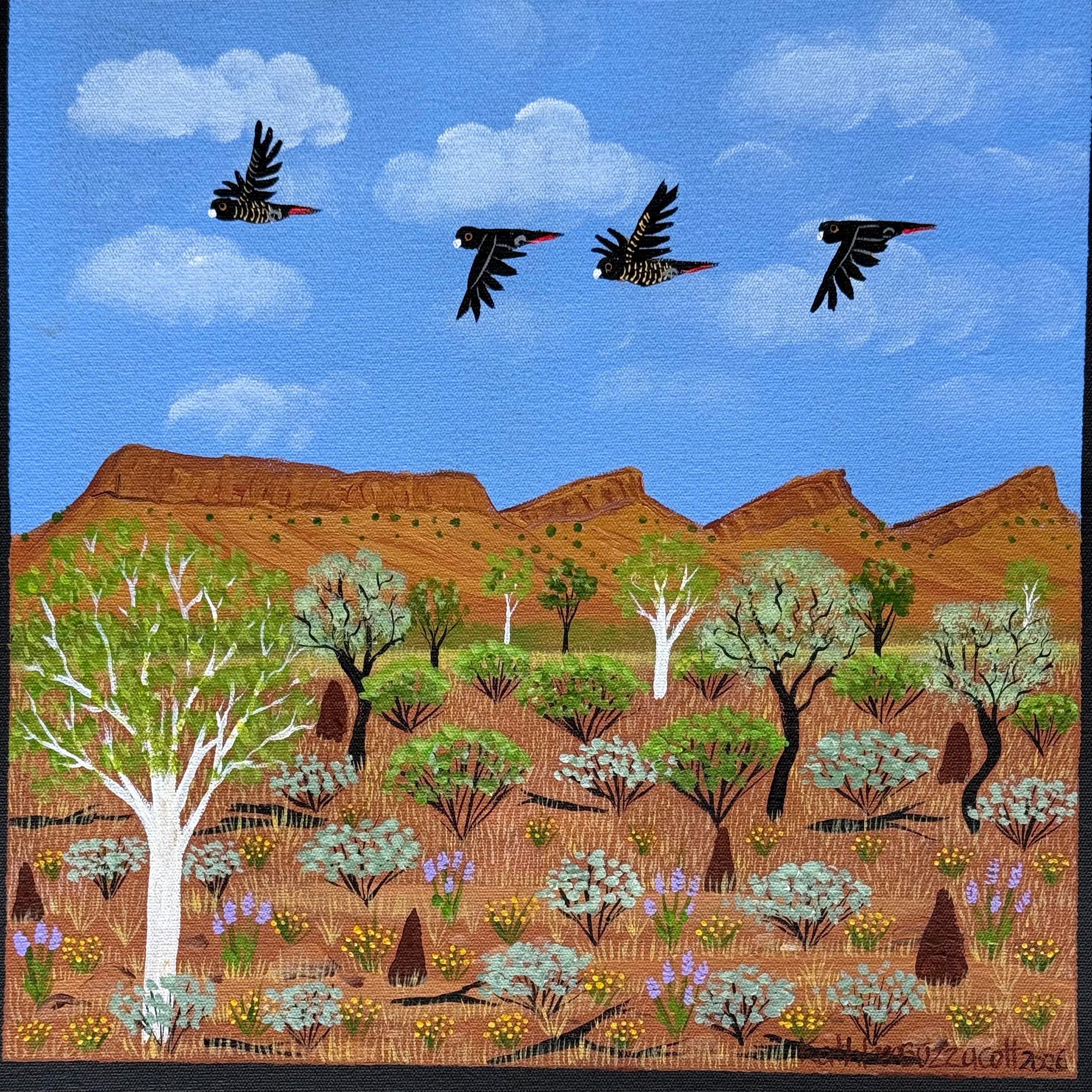 Kathleen Buzzacott - West MacDonnell Ranges .41-5