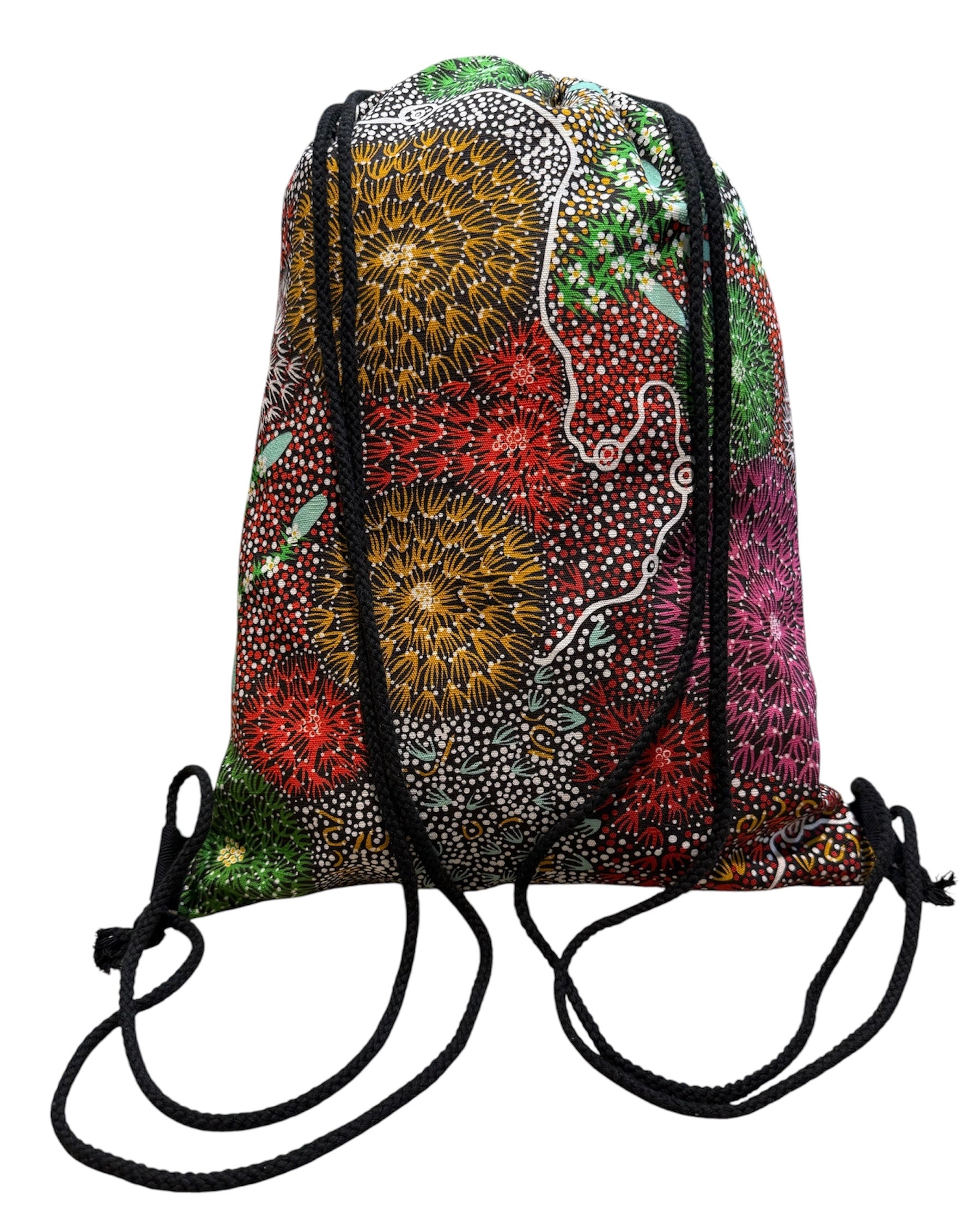 Drawstring Bag - Coral Hayes Pananka