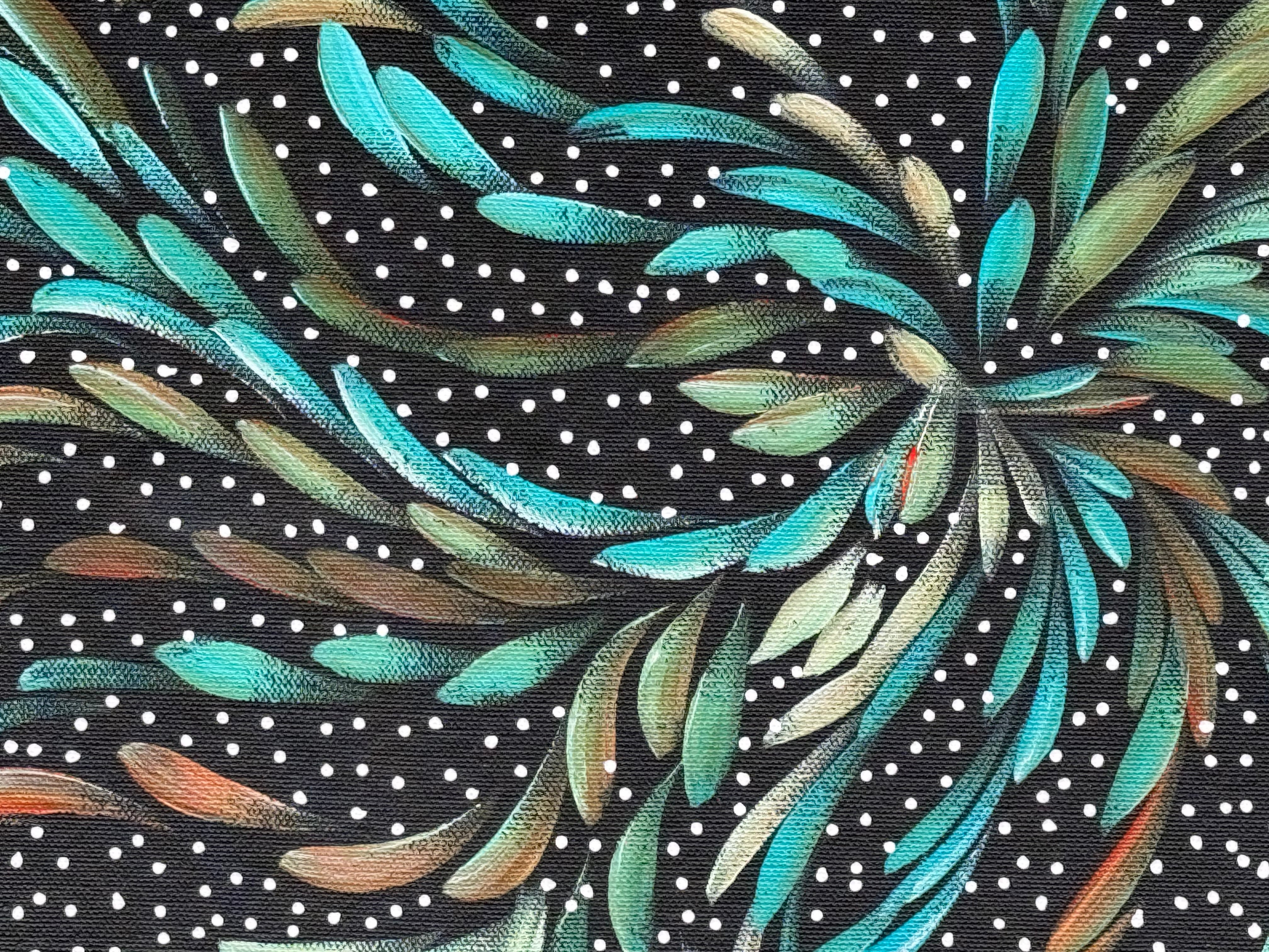 Selina Numina Kamprina - Bush Medicine Leaves with Seeds .92-9