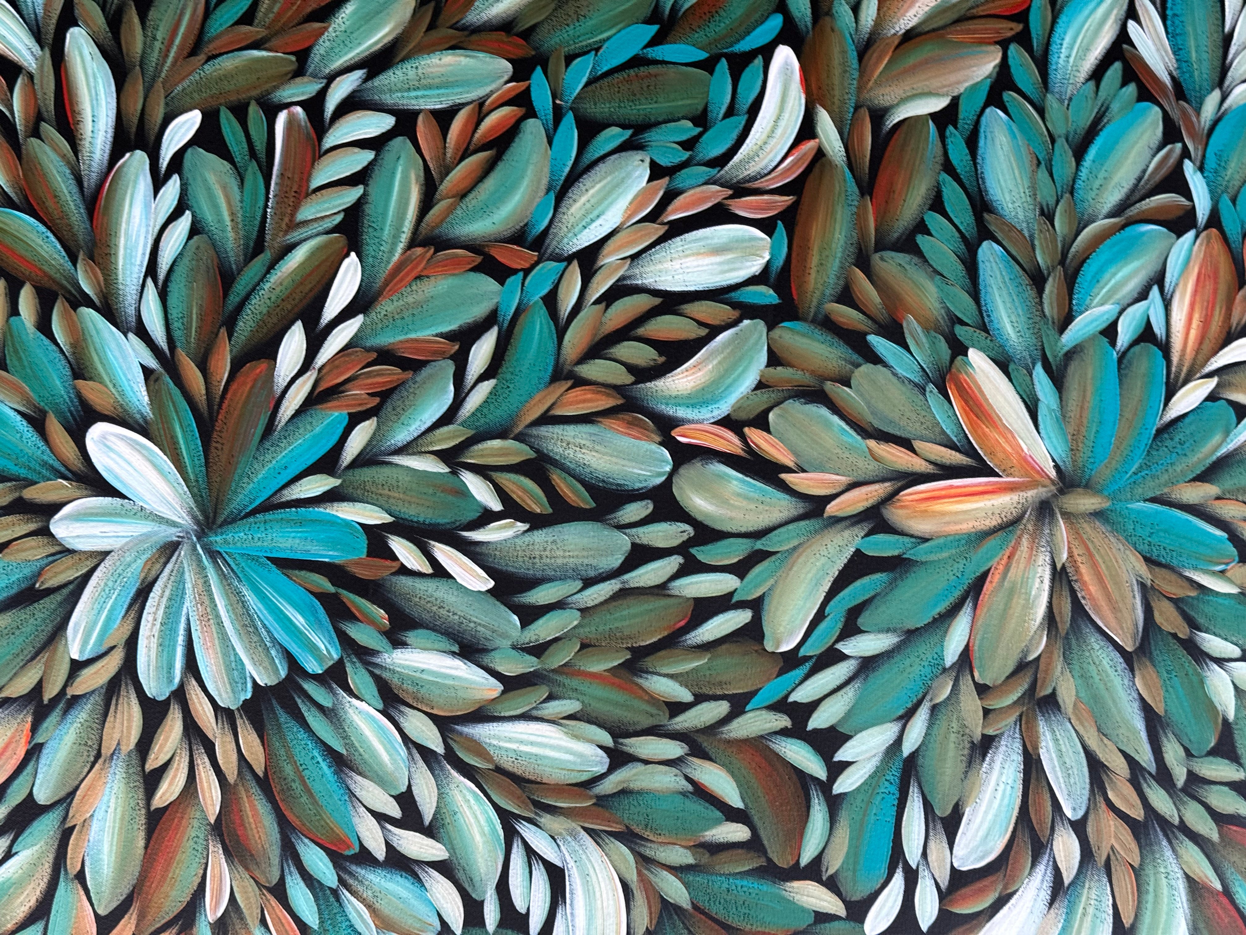 Louise Numina Napananka - Bush Medicine Leaves .16-3