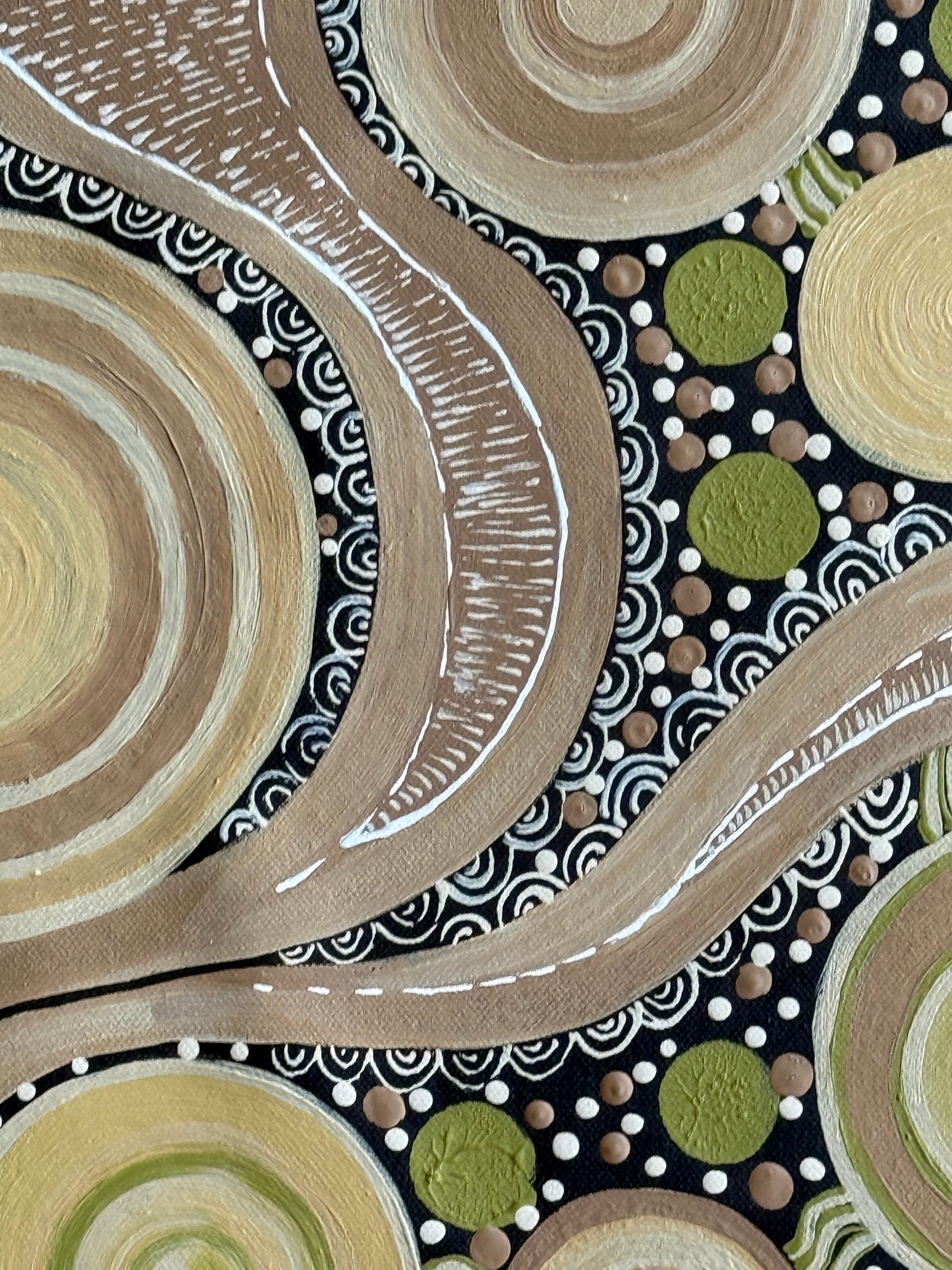 Deidre Burgoyne Rosier - Beautiful Rockholes Down by the Sea .89-27