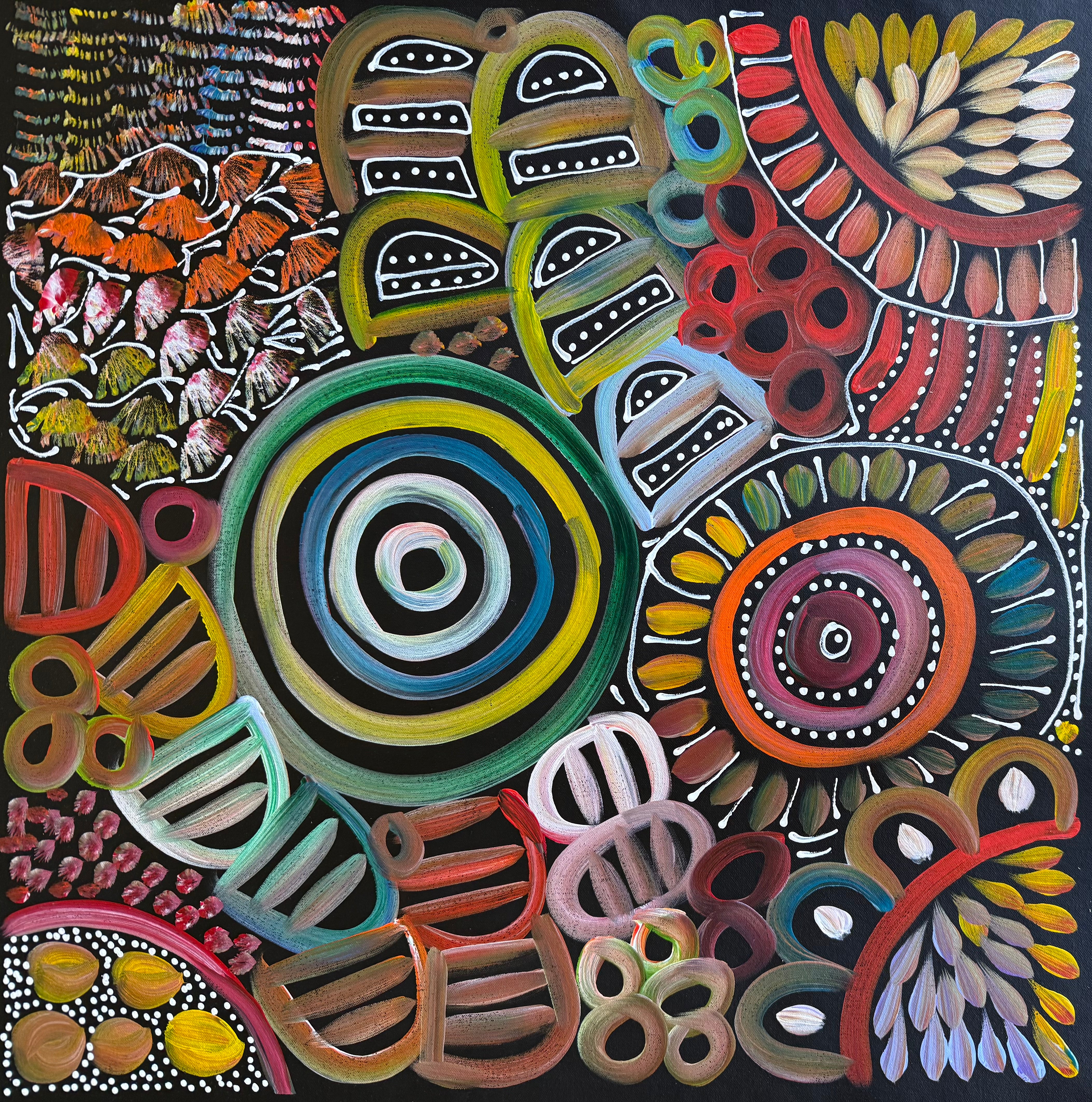 Louise Numina Napananka - Dreamtime .28-4