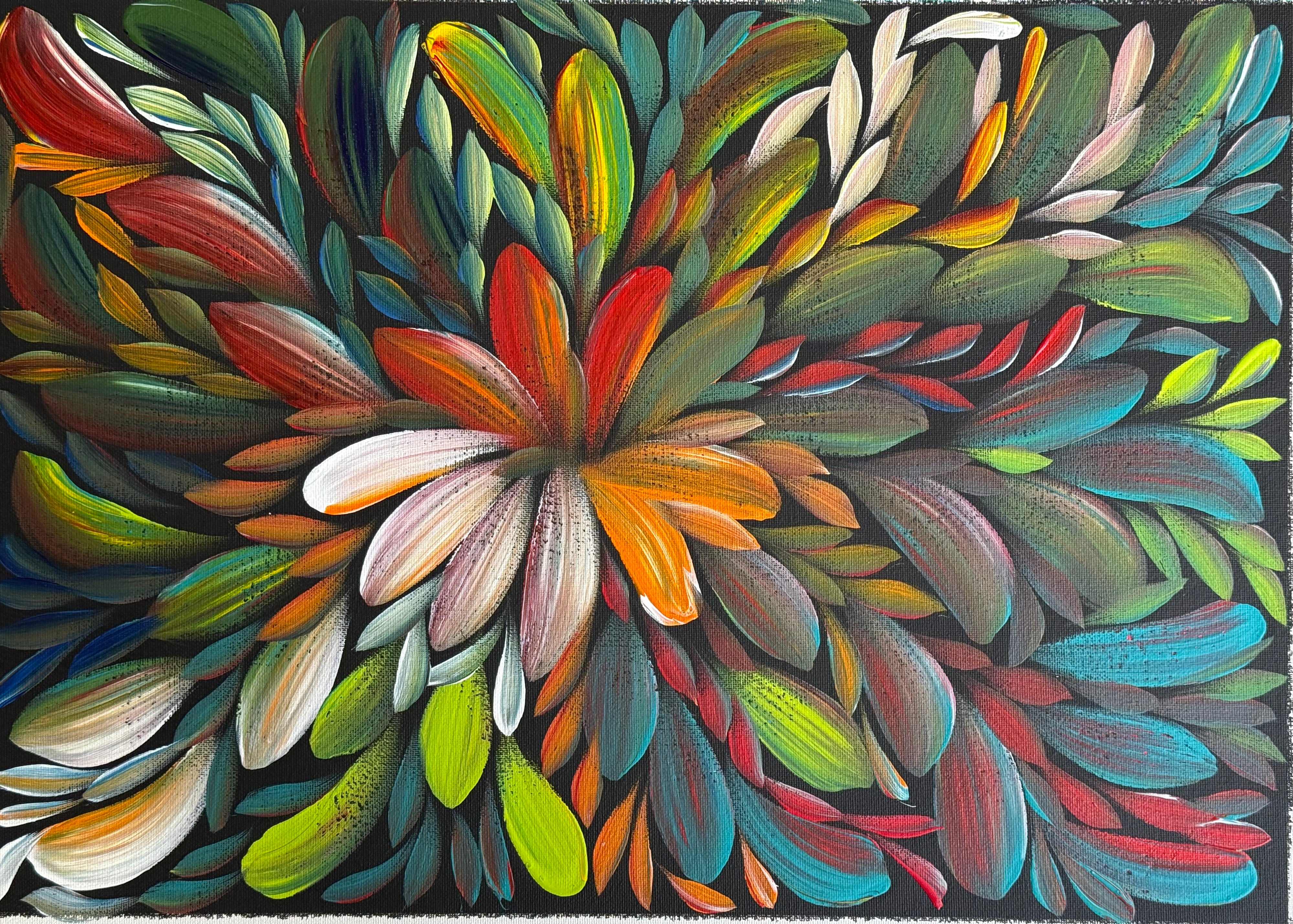 Louise Numina Napananka - Bush Medicine Leaves .19-15