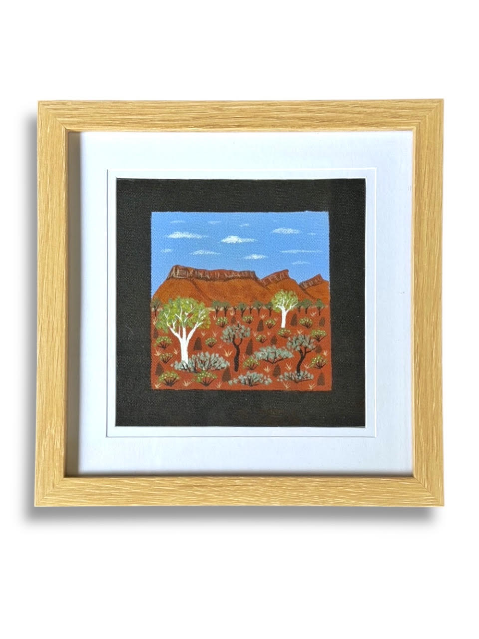 Kathleen Buzzacott - West MacDonnell Ranges - Small, Framed .030