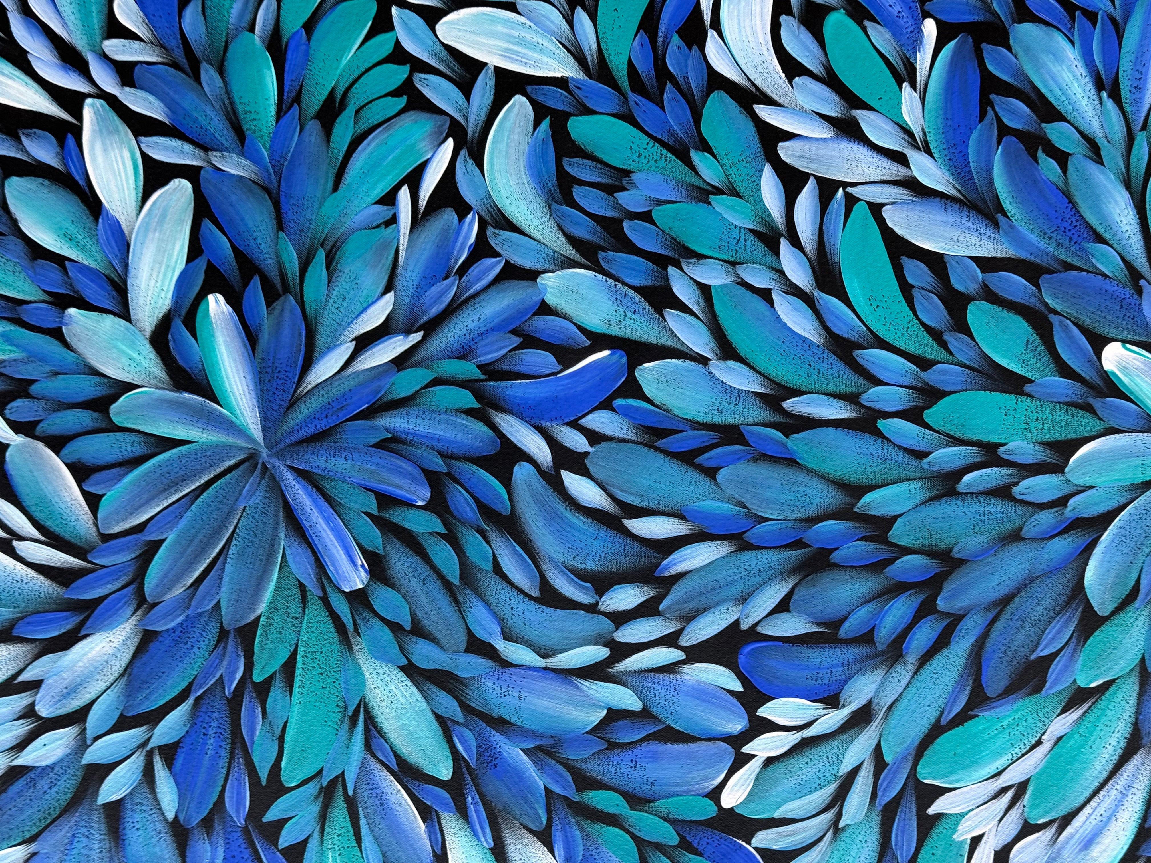Louise Numina Napananka - Bush Medicine Leaves .09-6