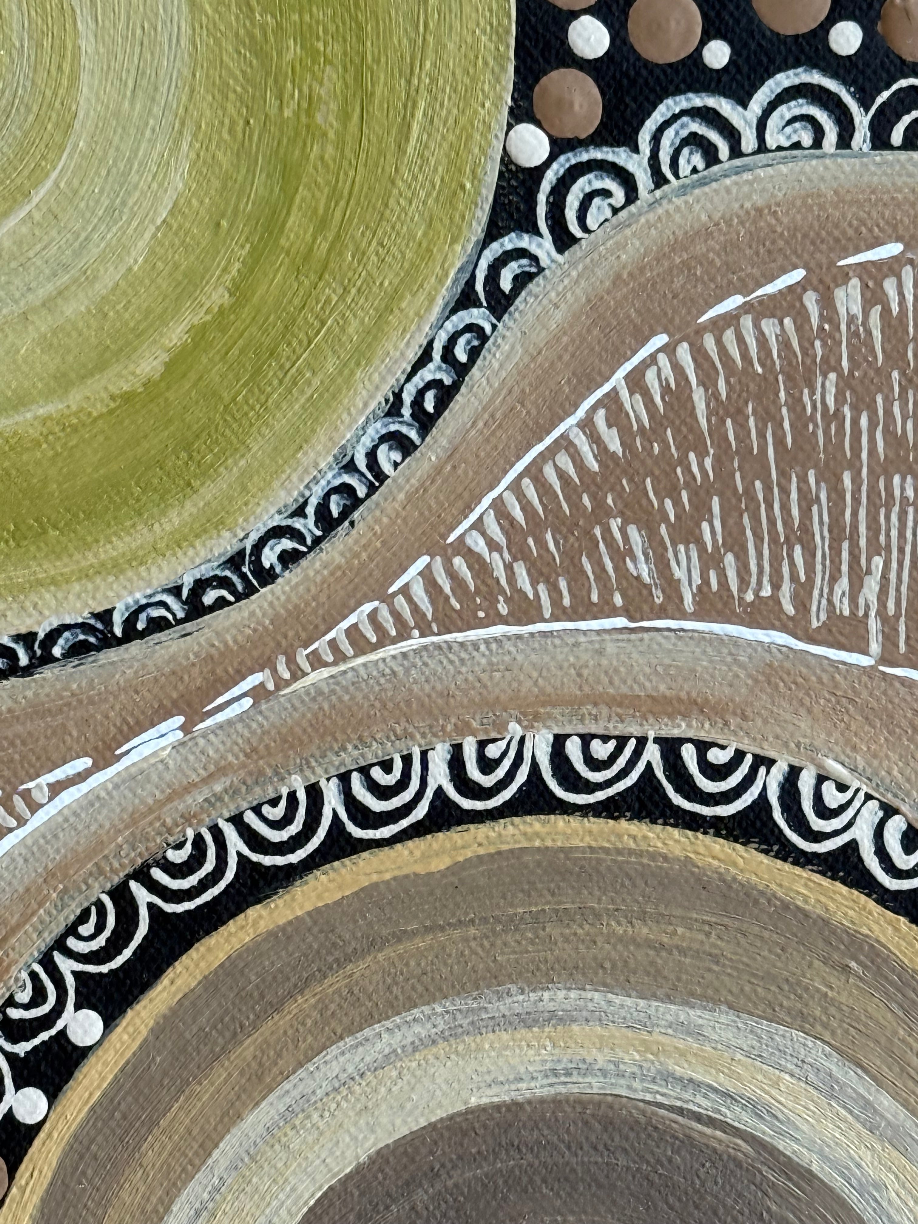 Deidre Burgoyne Rosier - Beautiful Rockholes Down by the Sea .89-27