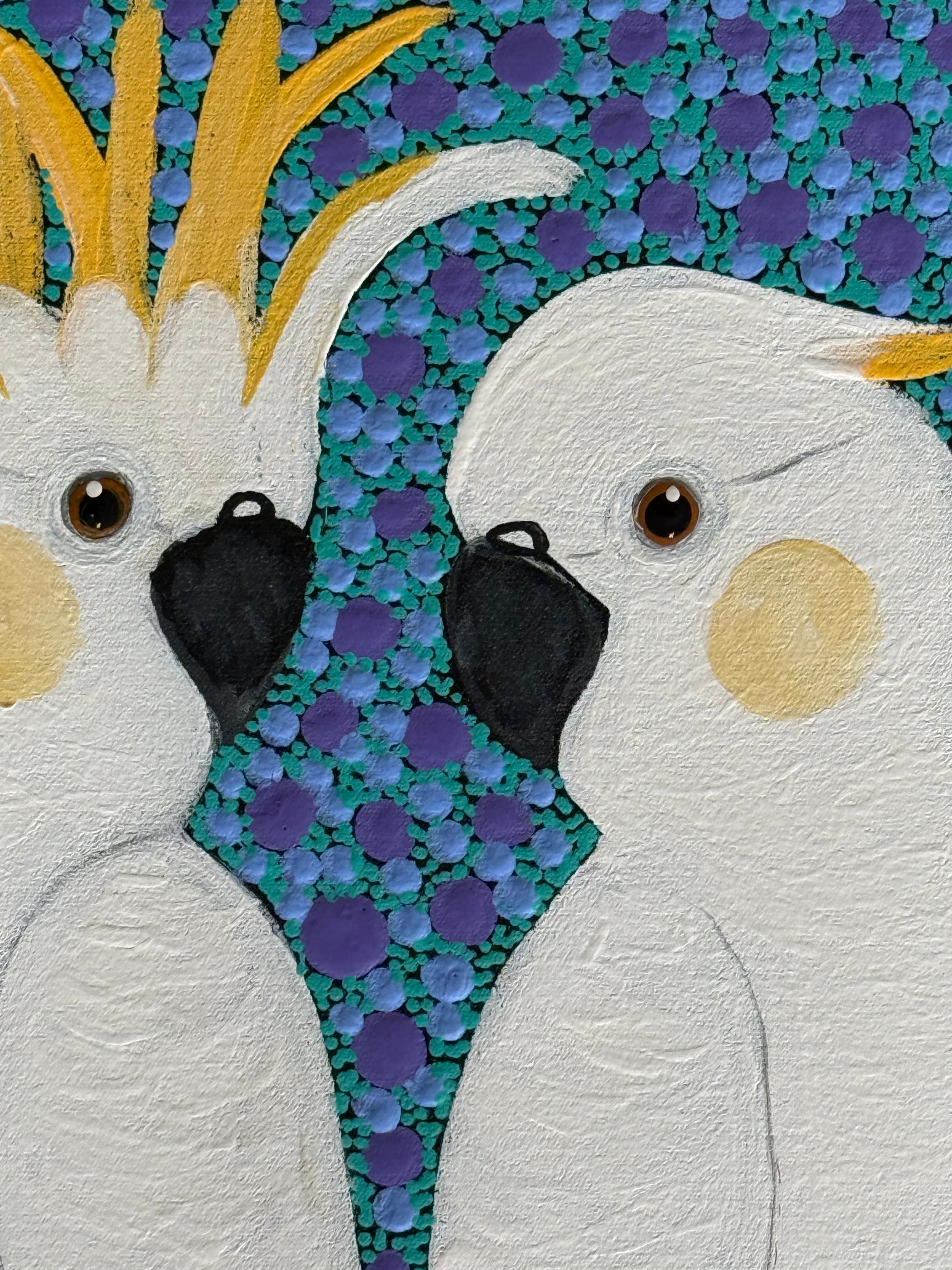 Kathleen Buzzacott - Sulphur Crested Cockatoos .53-17