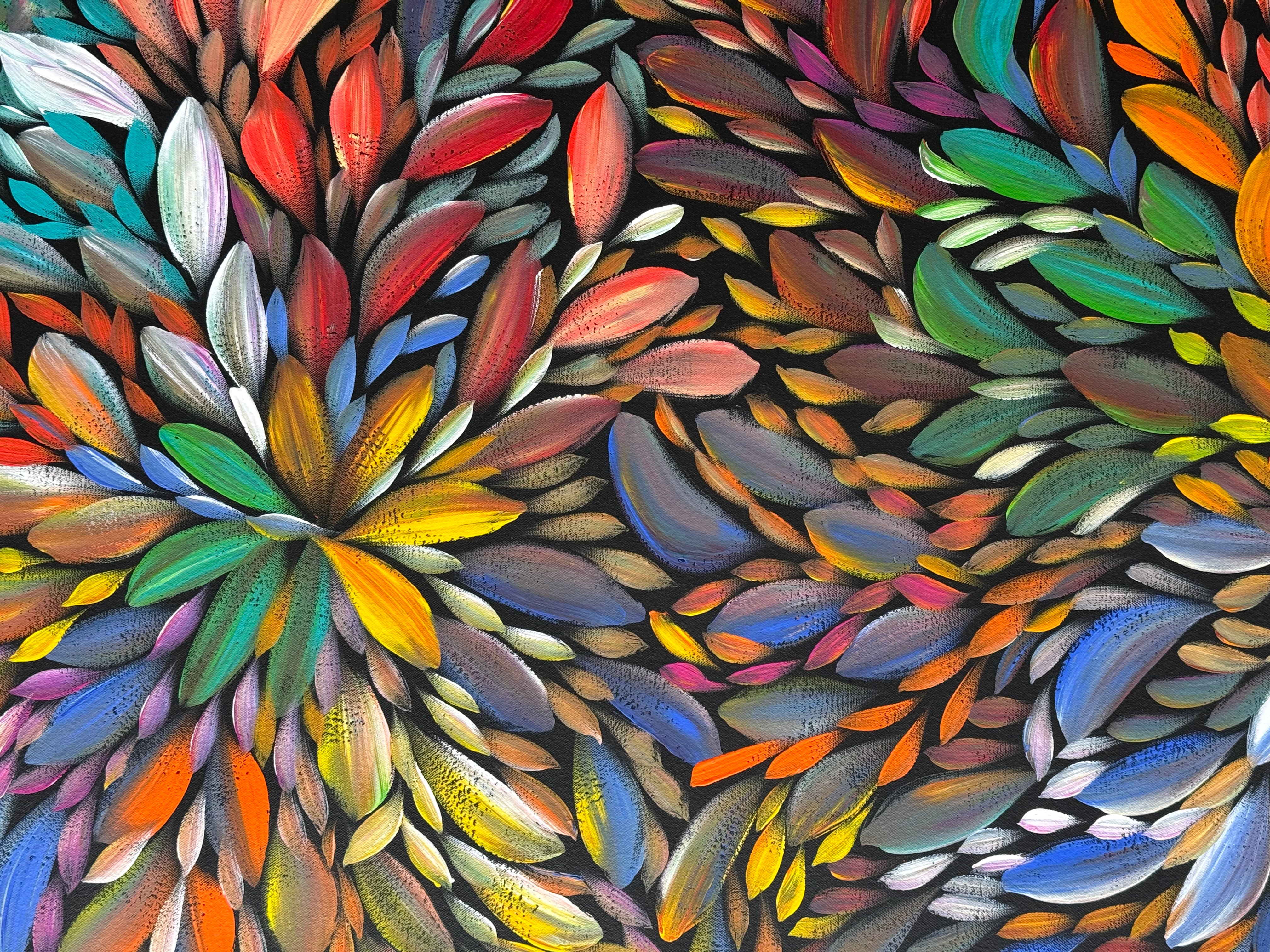 Louise Numina Napananka - Bush Medicine Leaves .25-7