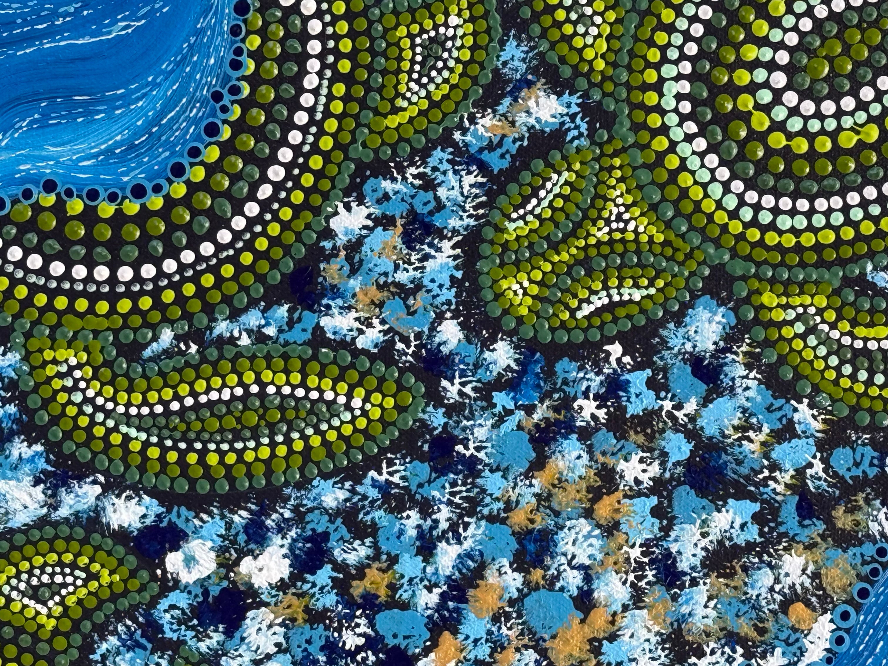 Deidre Burgoyne Rosier - Turtle Dreams Through the Waters .62-4