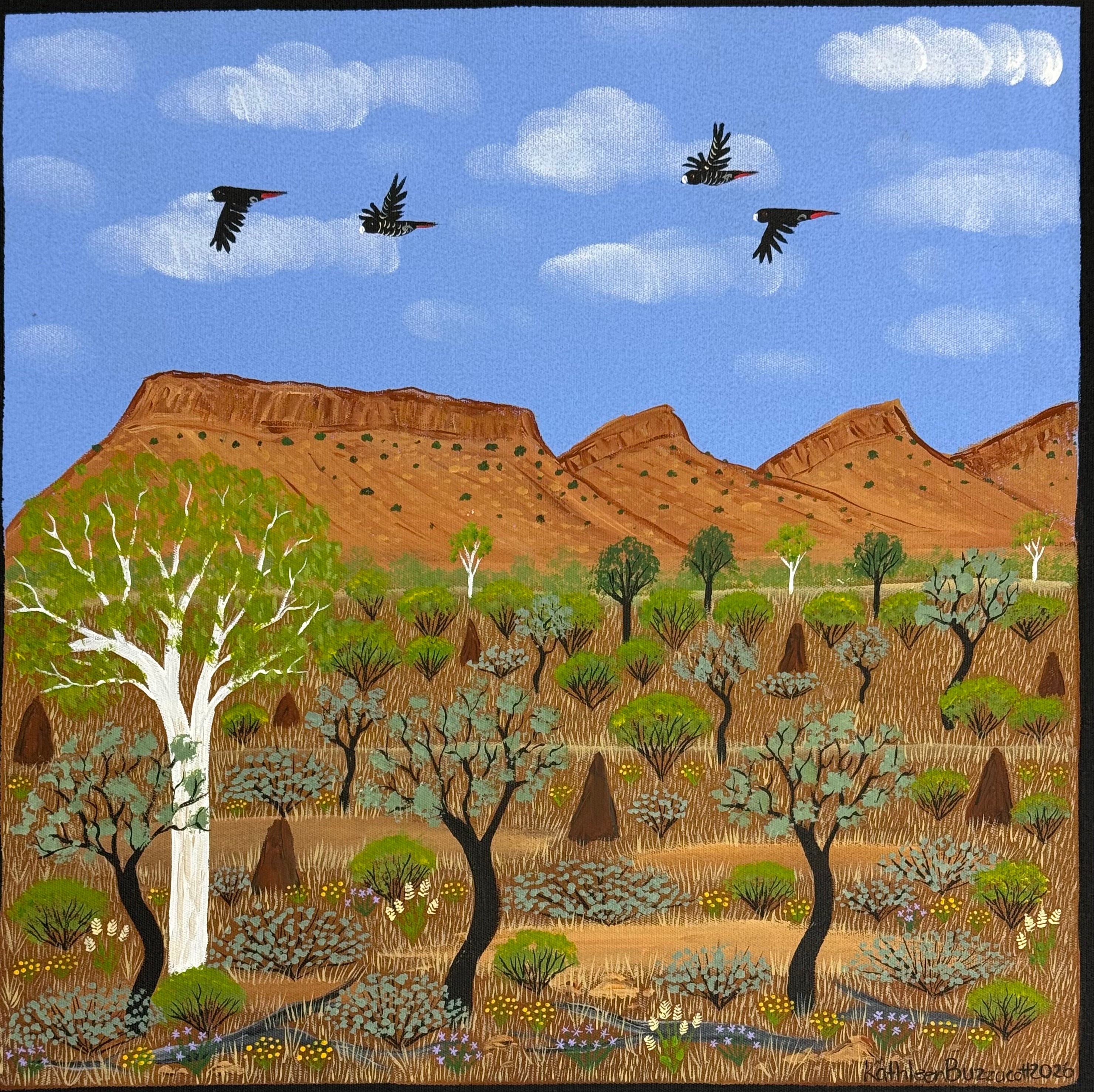 Kathleen Buzzacott - West MacDonnell Ranges .41-19