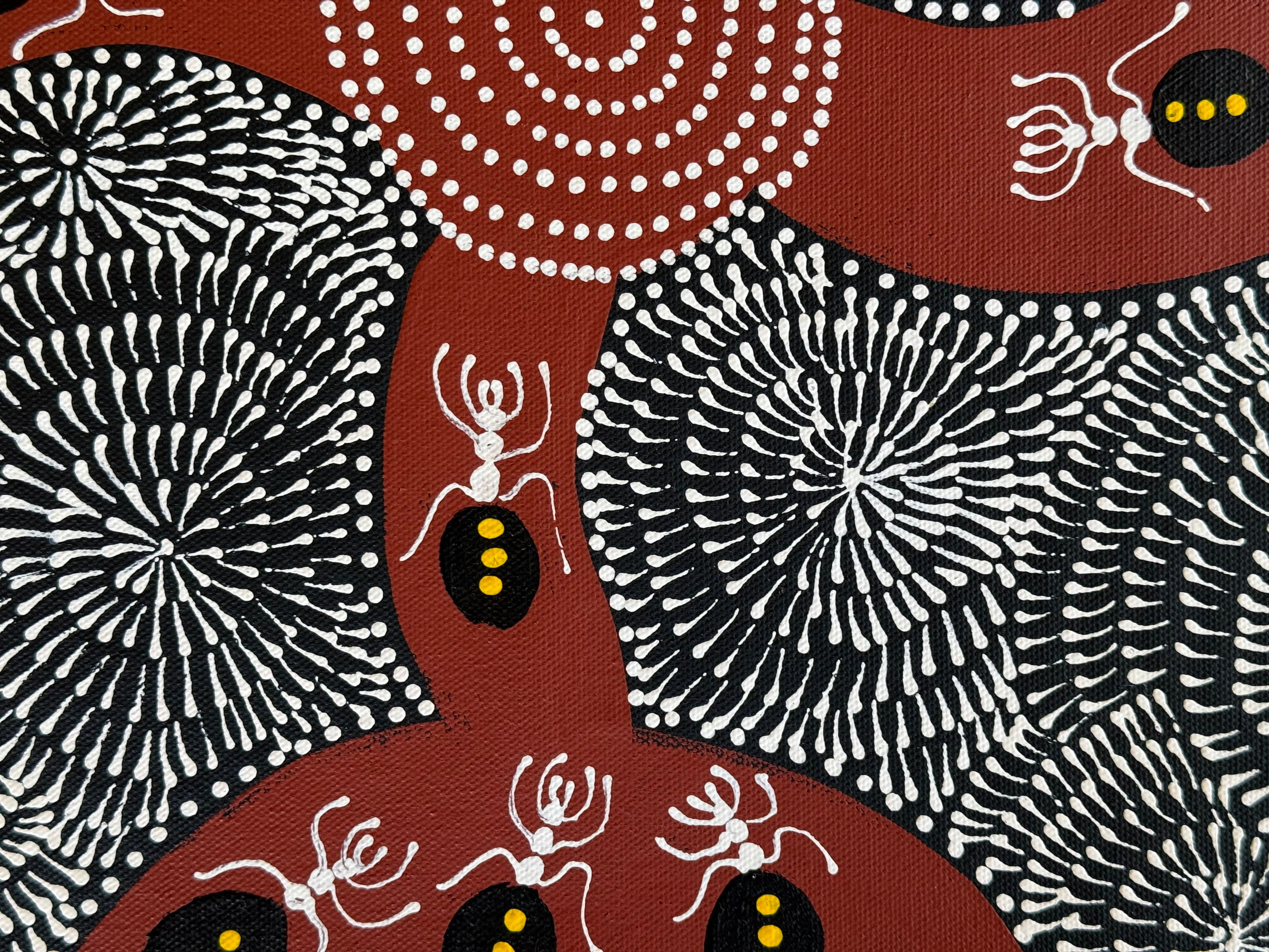 Caroline Numina - Bush Tucker - 53x38cm .10-26