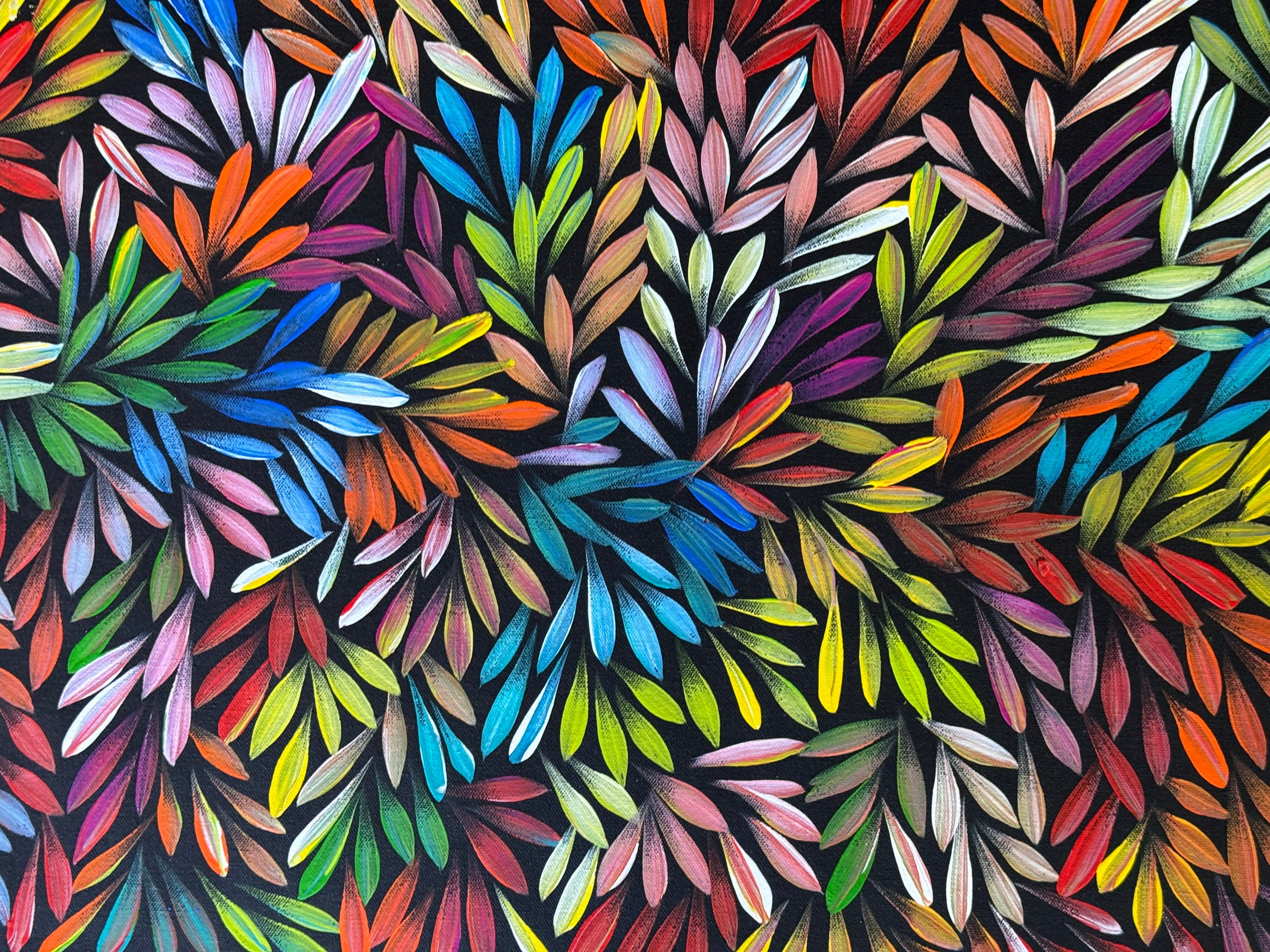 Sharon Numina - Bush Medicine Leaves - 153x43cm .14-34