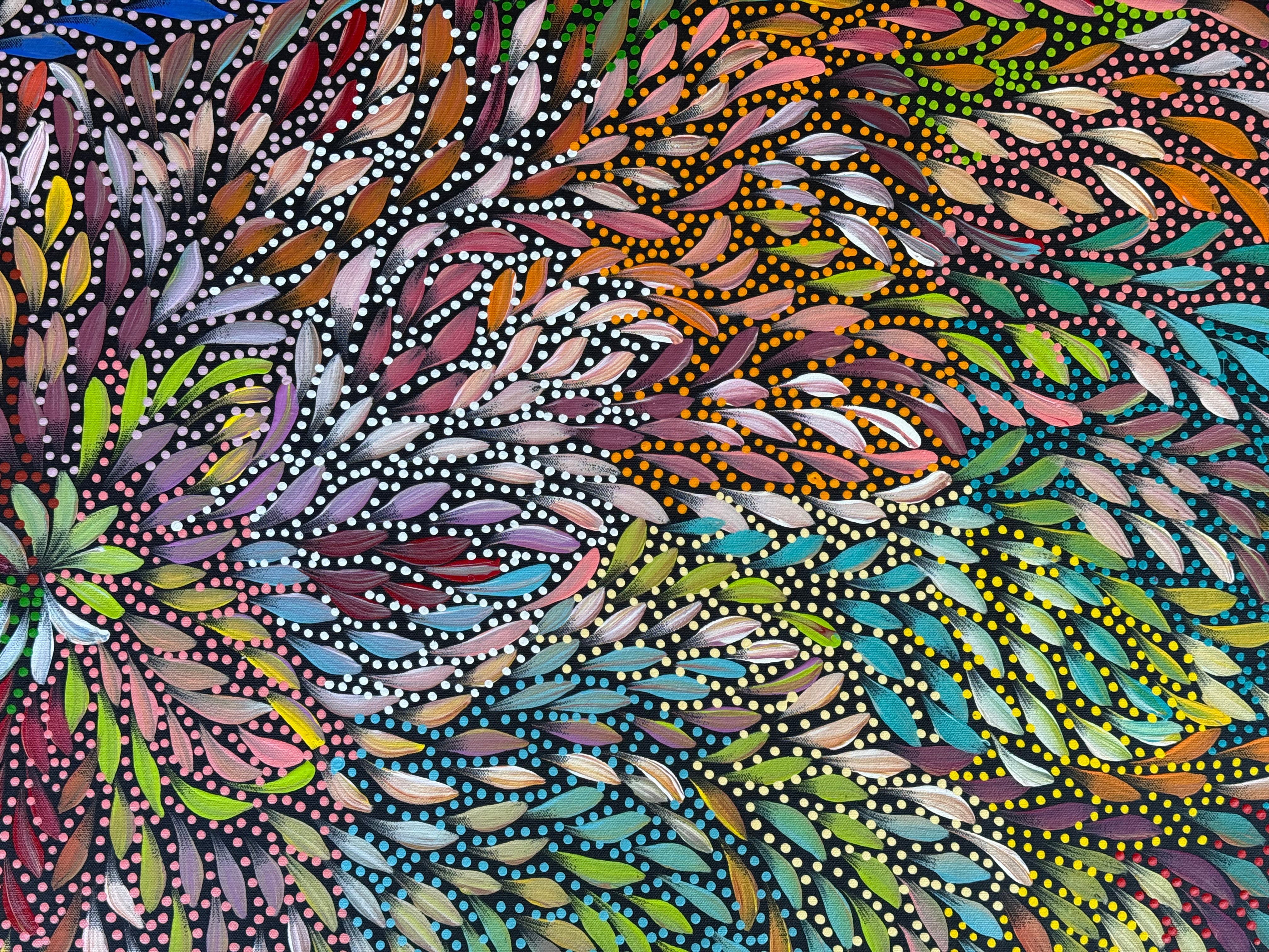 Caroline Numina - Seeded Bush Medicine Leaves .91-13