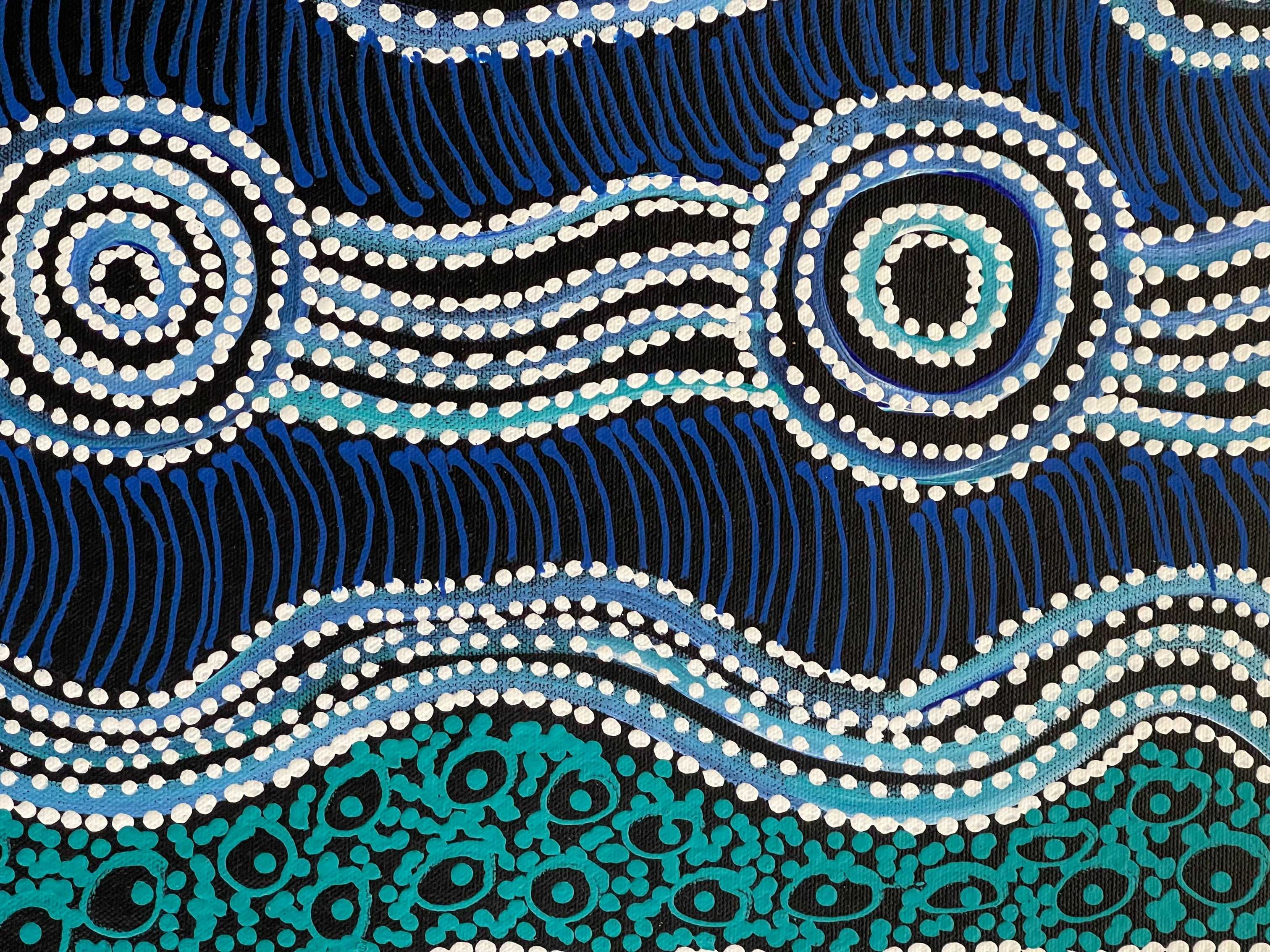 Lanita Numina - Soakage Waterholes - 41x55cm .77-6