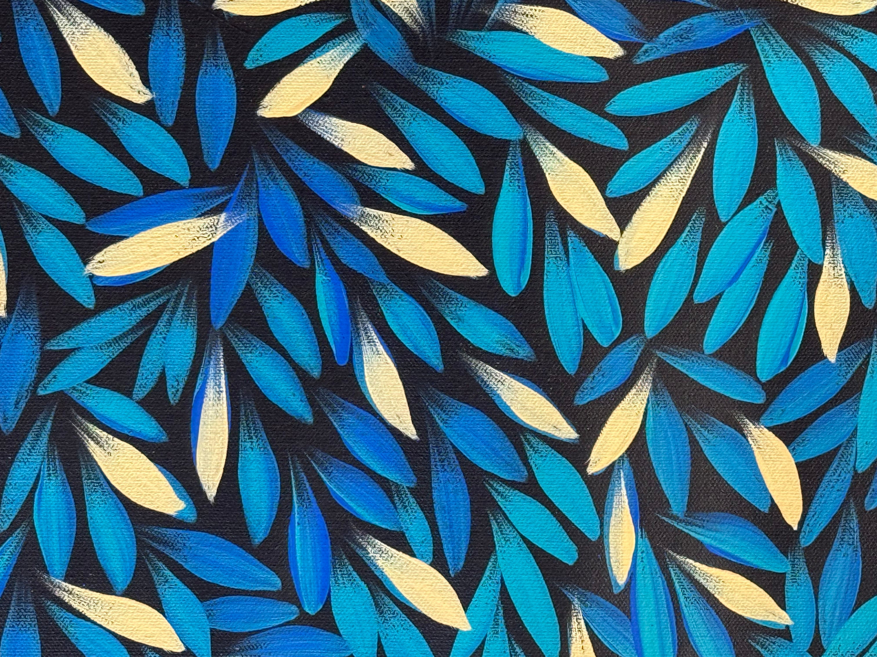 Sharon Numina - Bush Medicine Leaves - 145x88cm .76-3