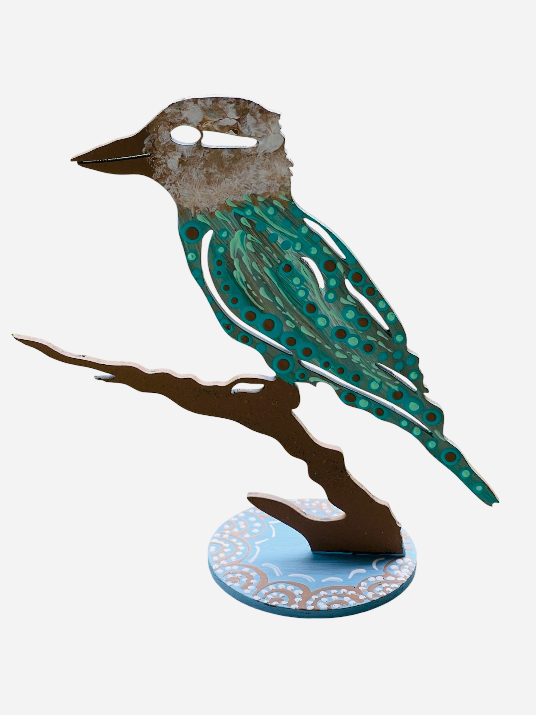 Deidre Burgoyne Rosier - Kookaburra 13cm