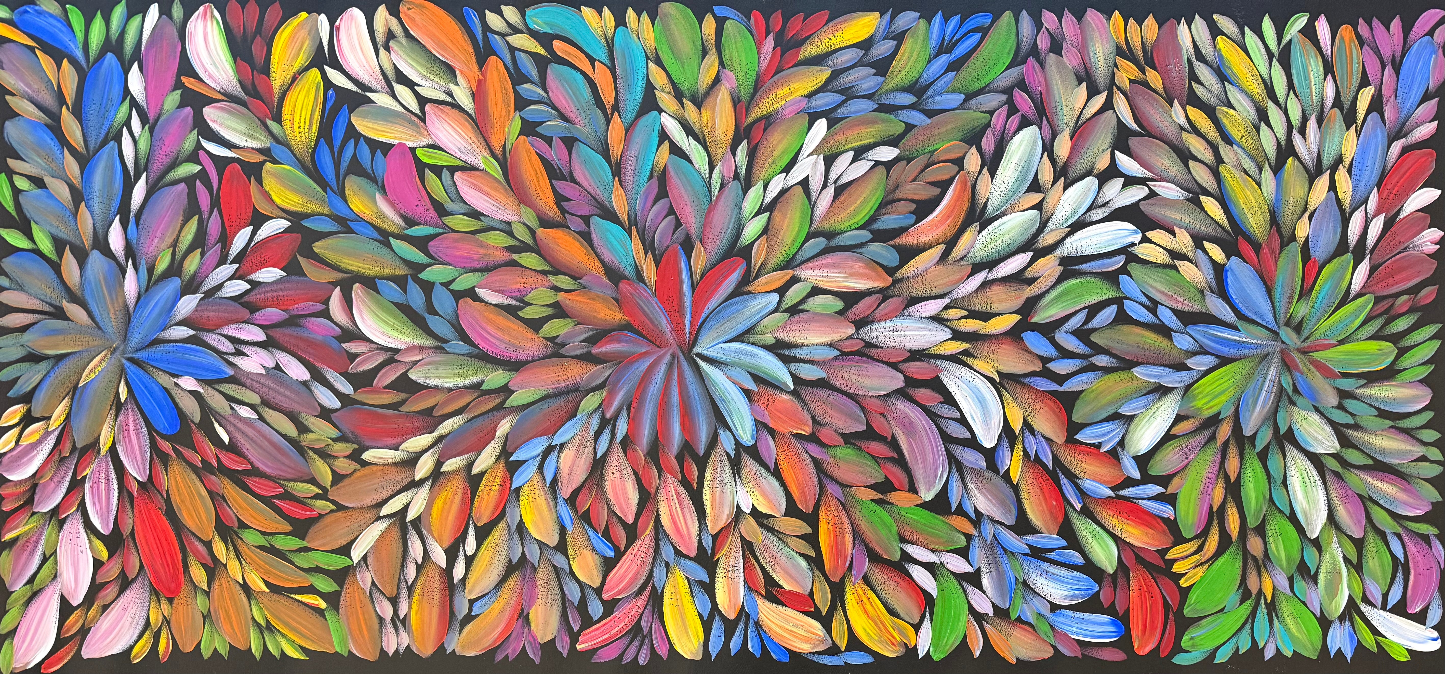 Louise Numina Napananka - Bush Medicine Leaves .21-11