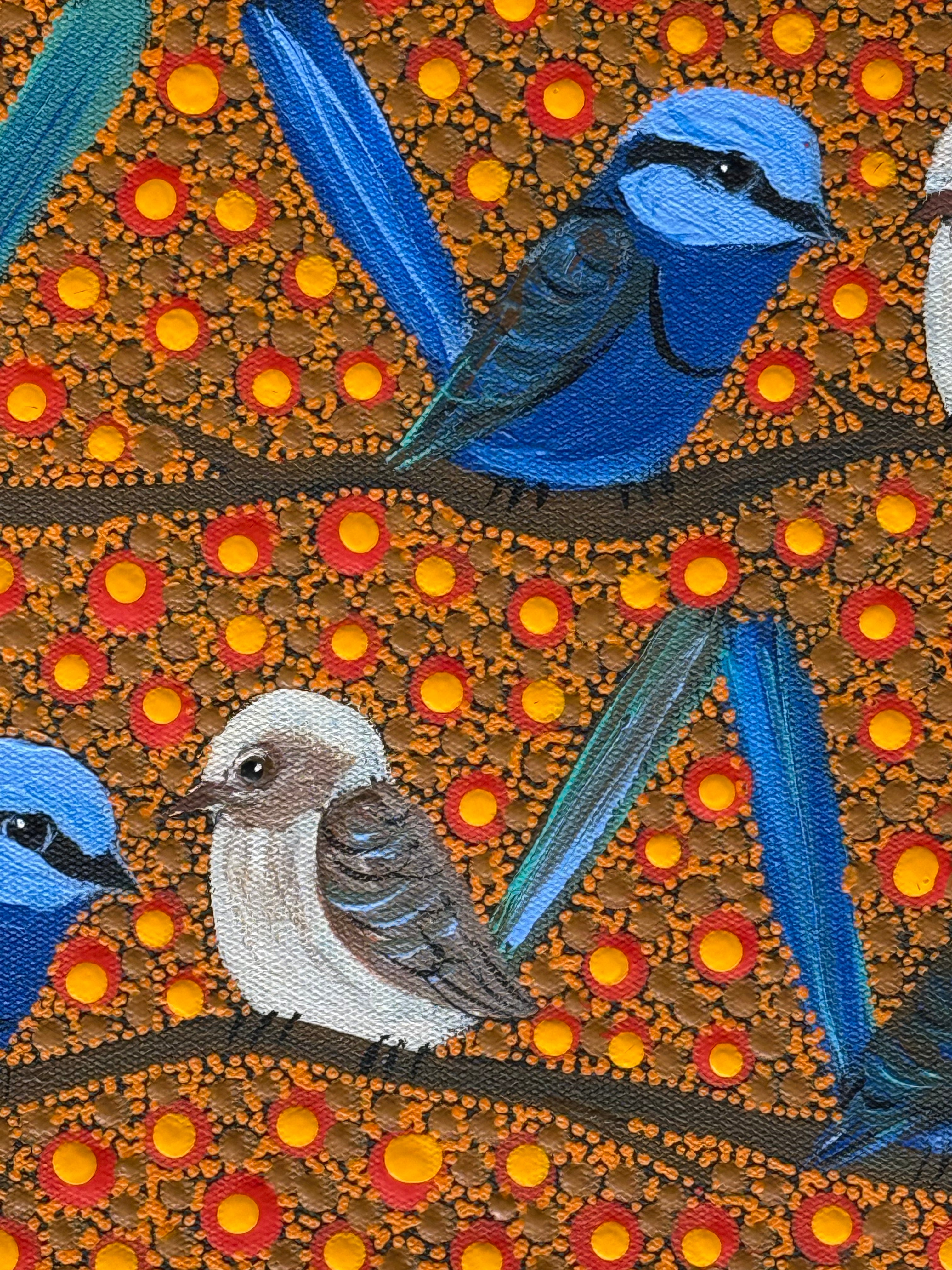 Kathleen Buzzacott - Fairy Wrens .41-2