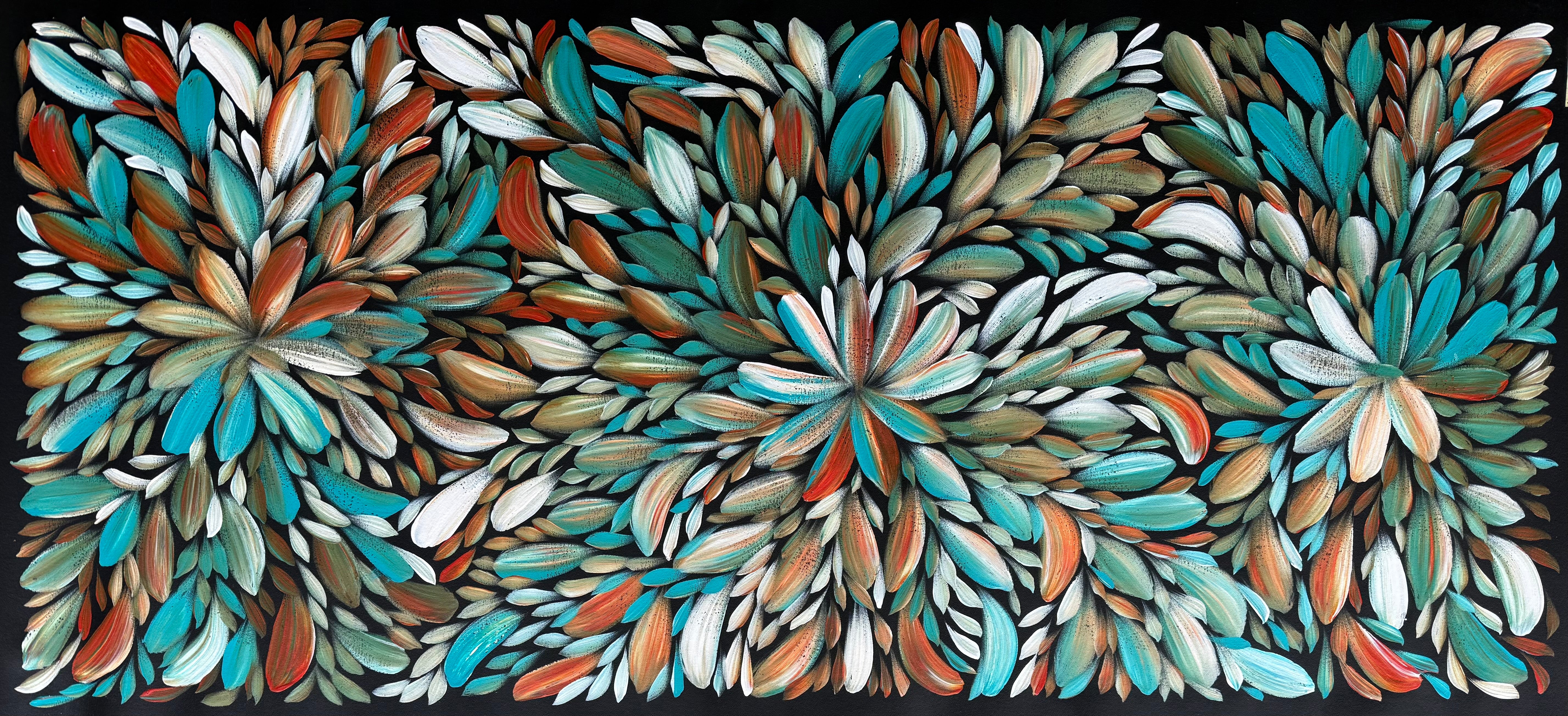 Louise Numina Napananka - Bush Medicine Leaves .16-77