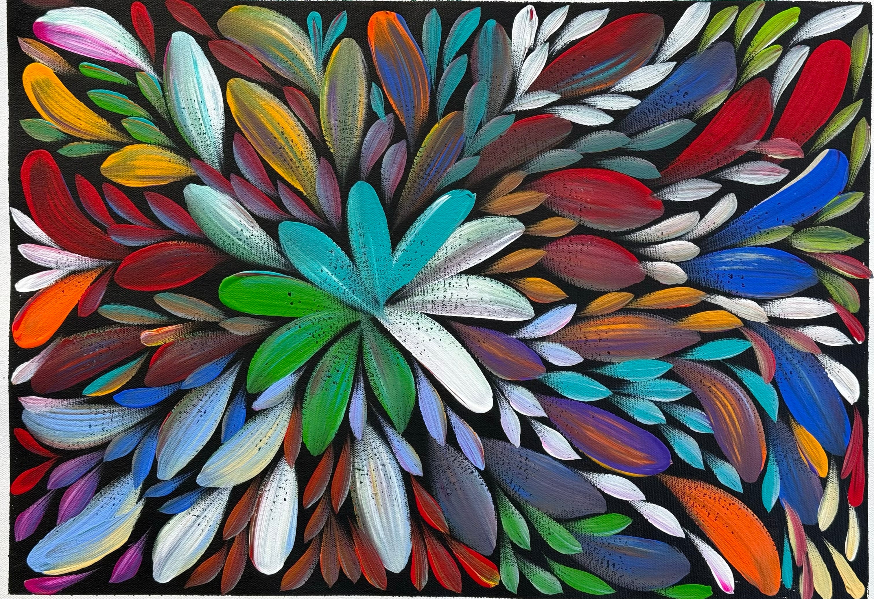 Louise Numina Napananka - Bush Medicine Leaves .57-10