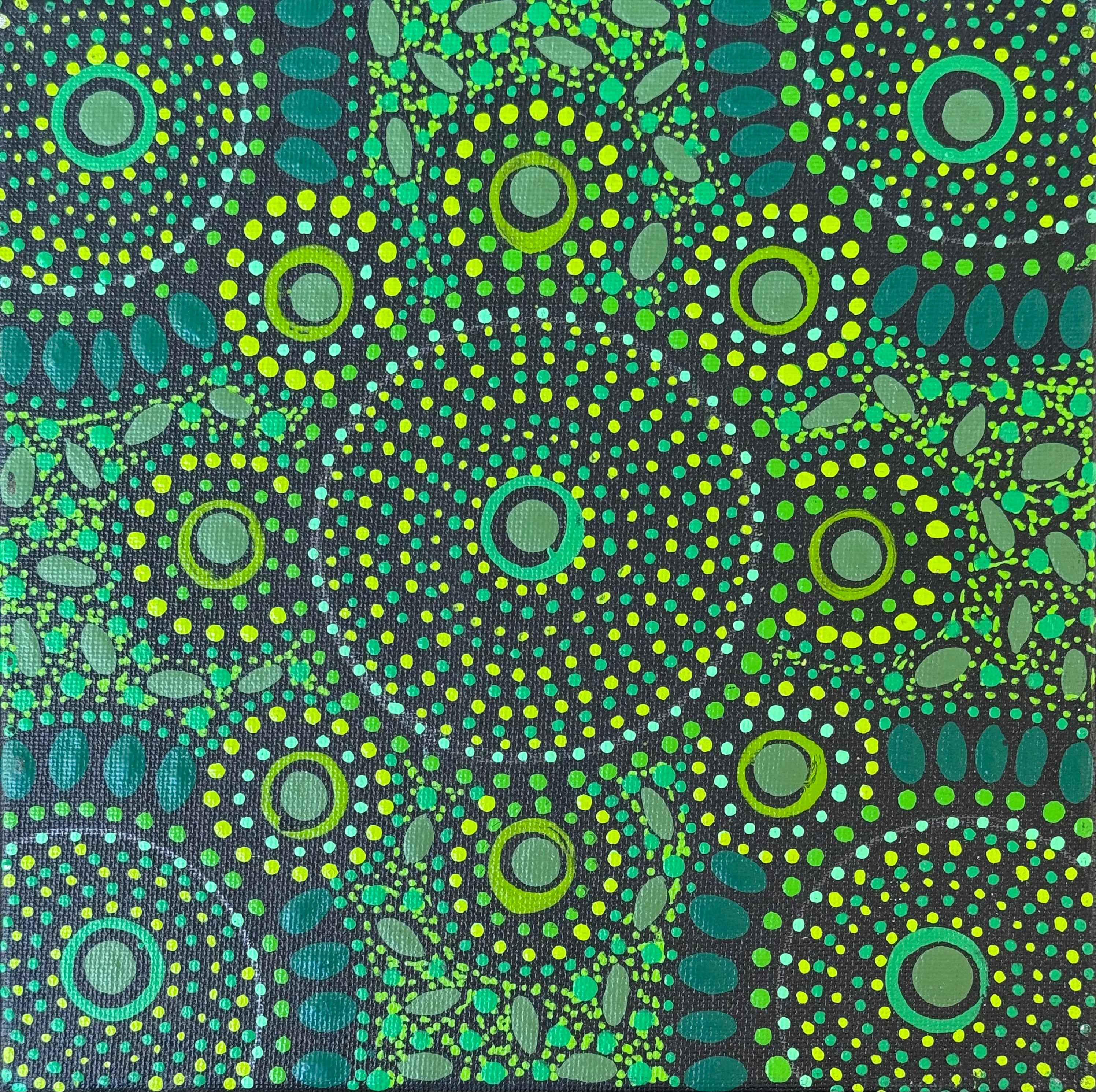 Patricia Oliver - 20 x 20cm Stretched