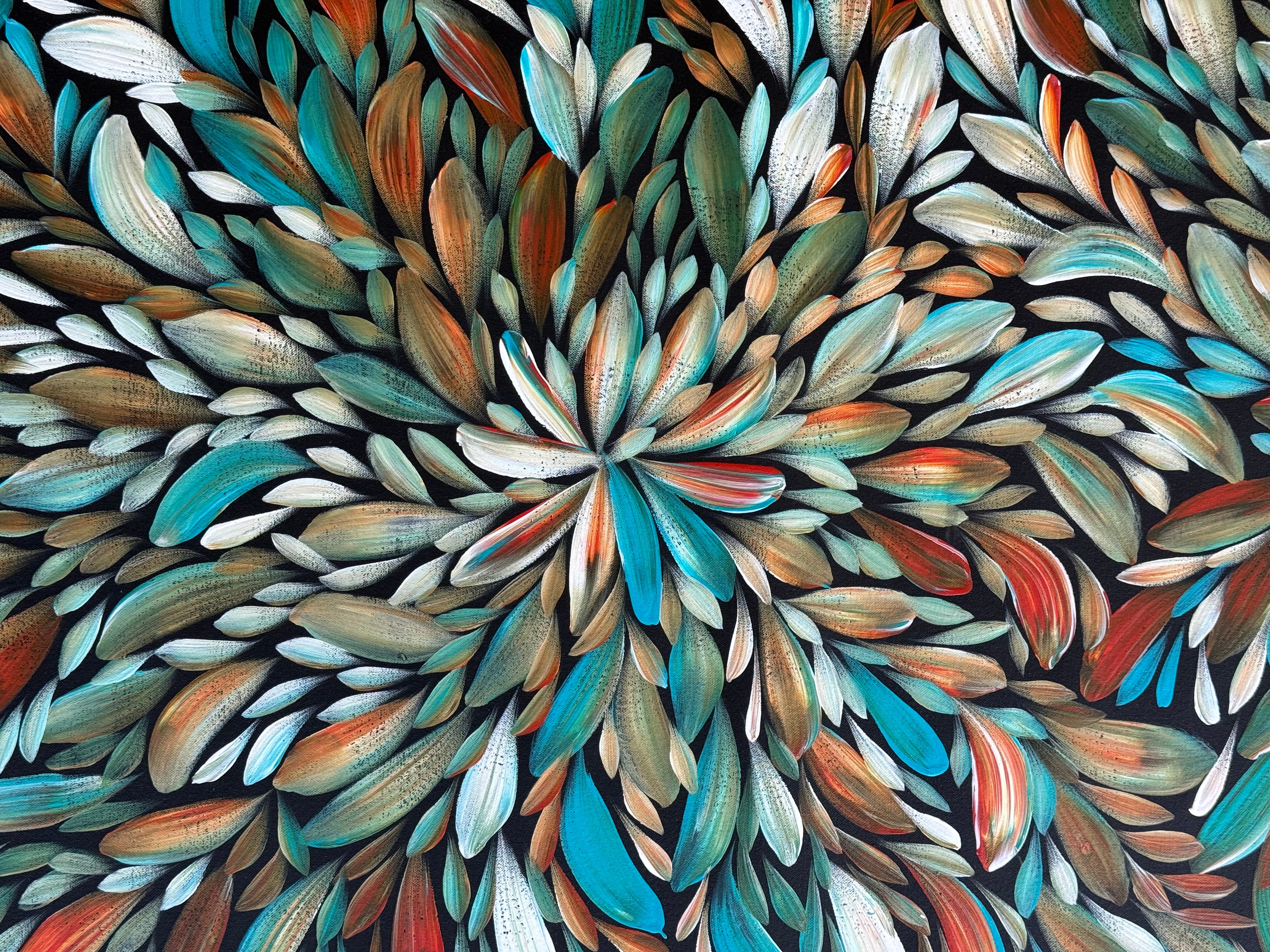 Louise Numina Napananka - Bush Medicine Leaves .57-51