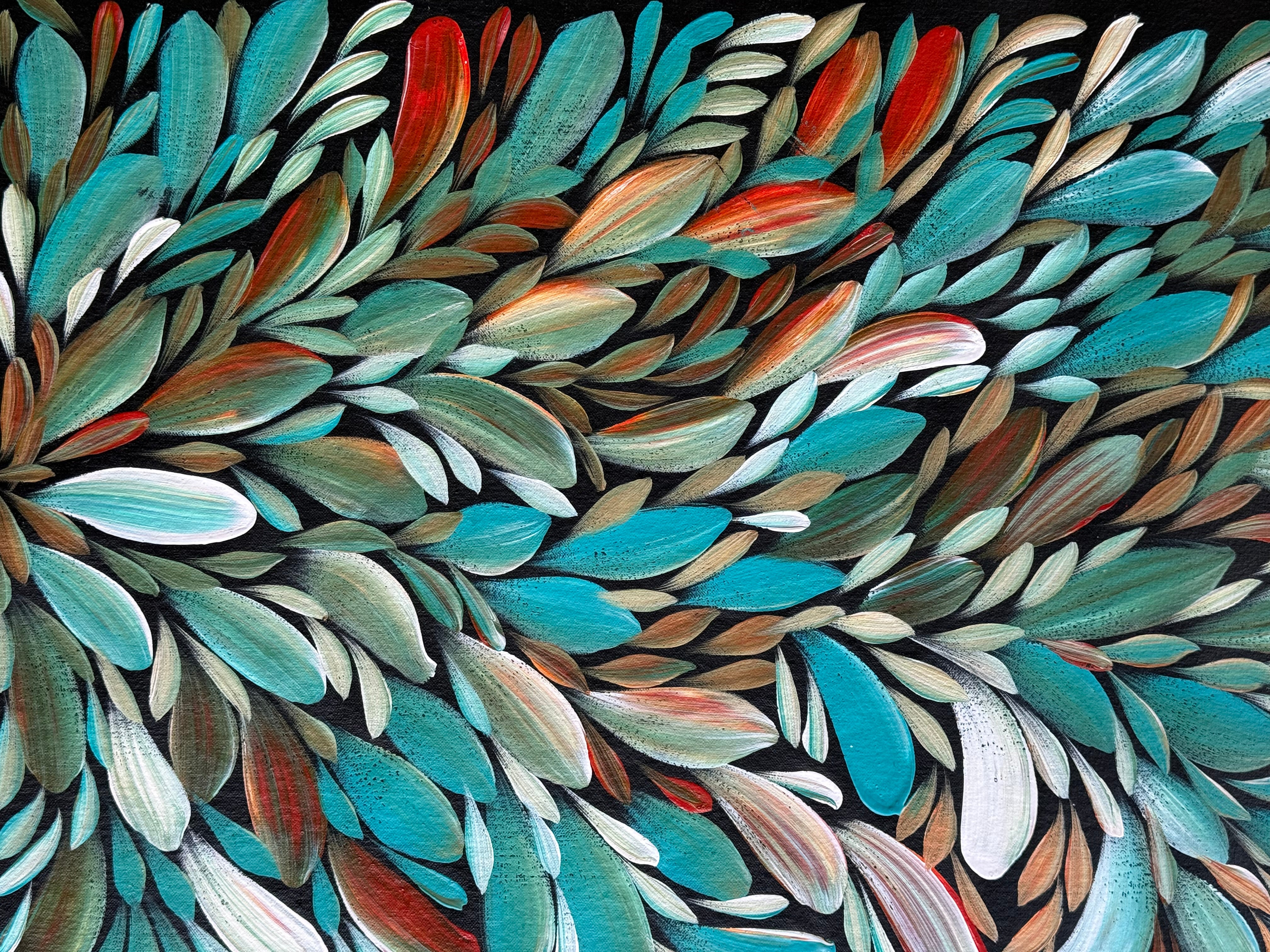 Louise Numina Napananka - Bush Medicine Leaves .16-68