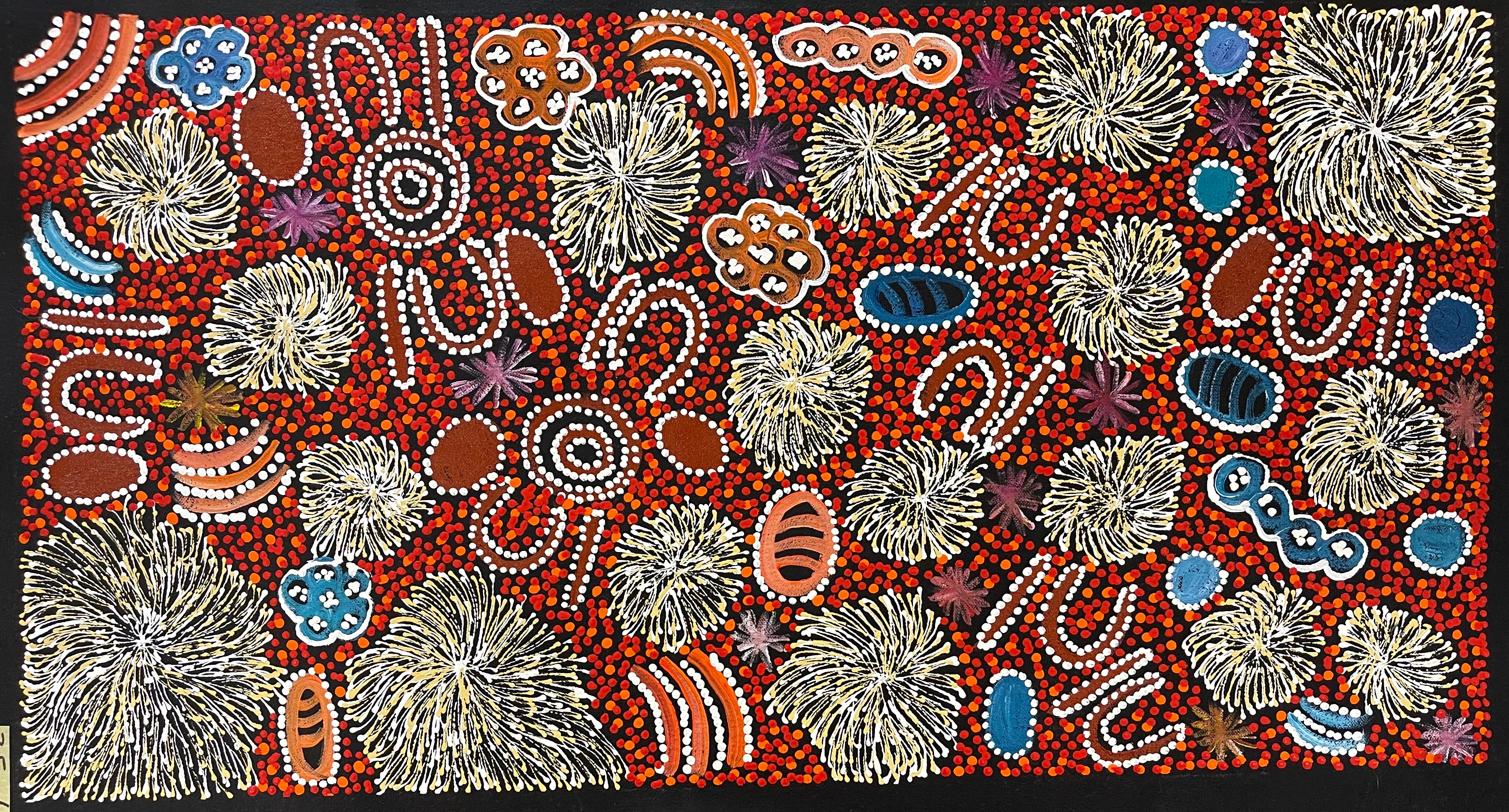 Lanita Numina - Women Collecting Bush Tucker - 35x66cm .52-2