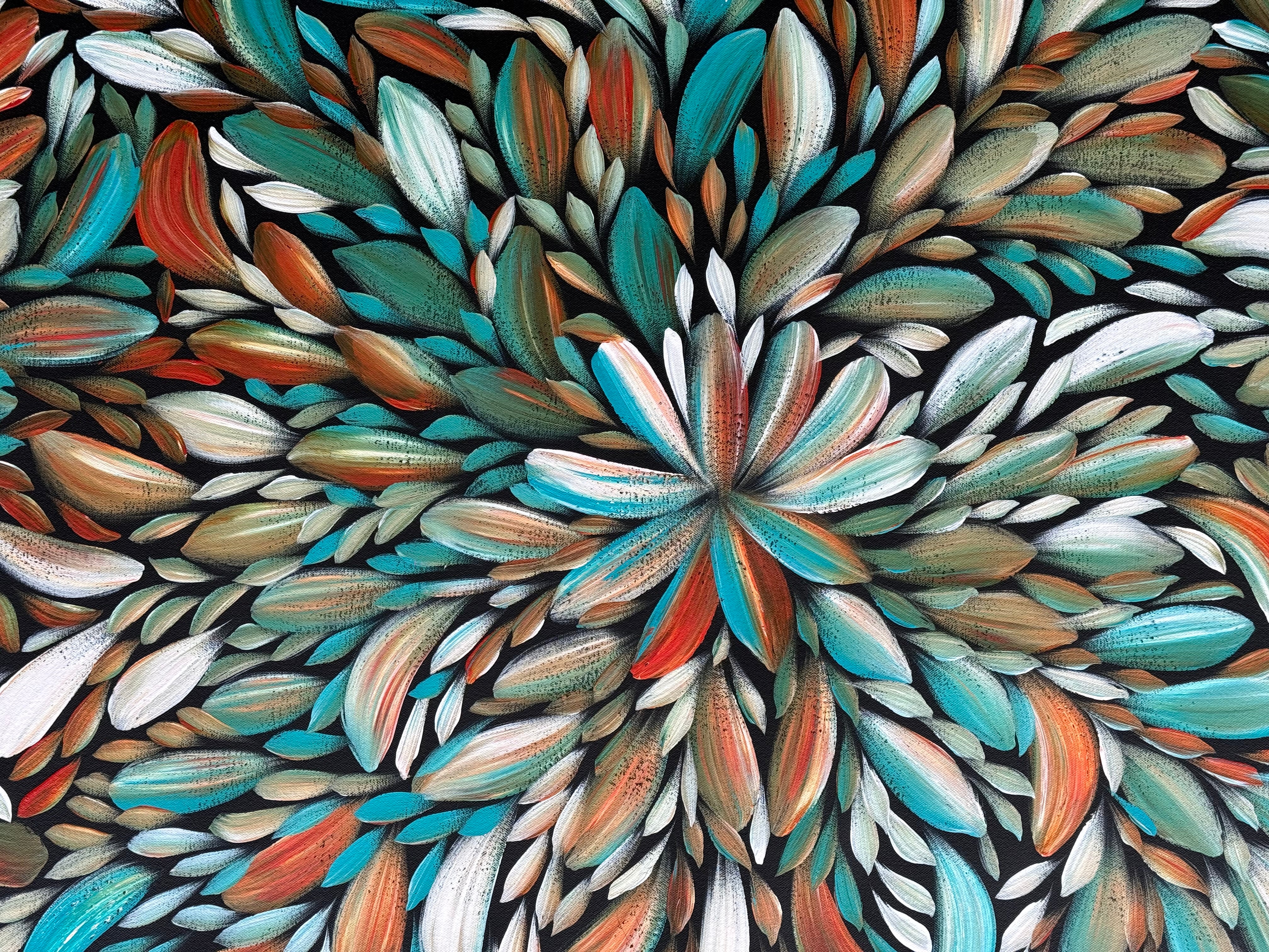 Louise Numina Napananka - Bush Medicine Leaves .16-77