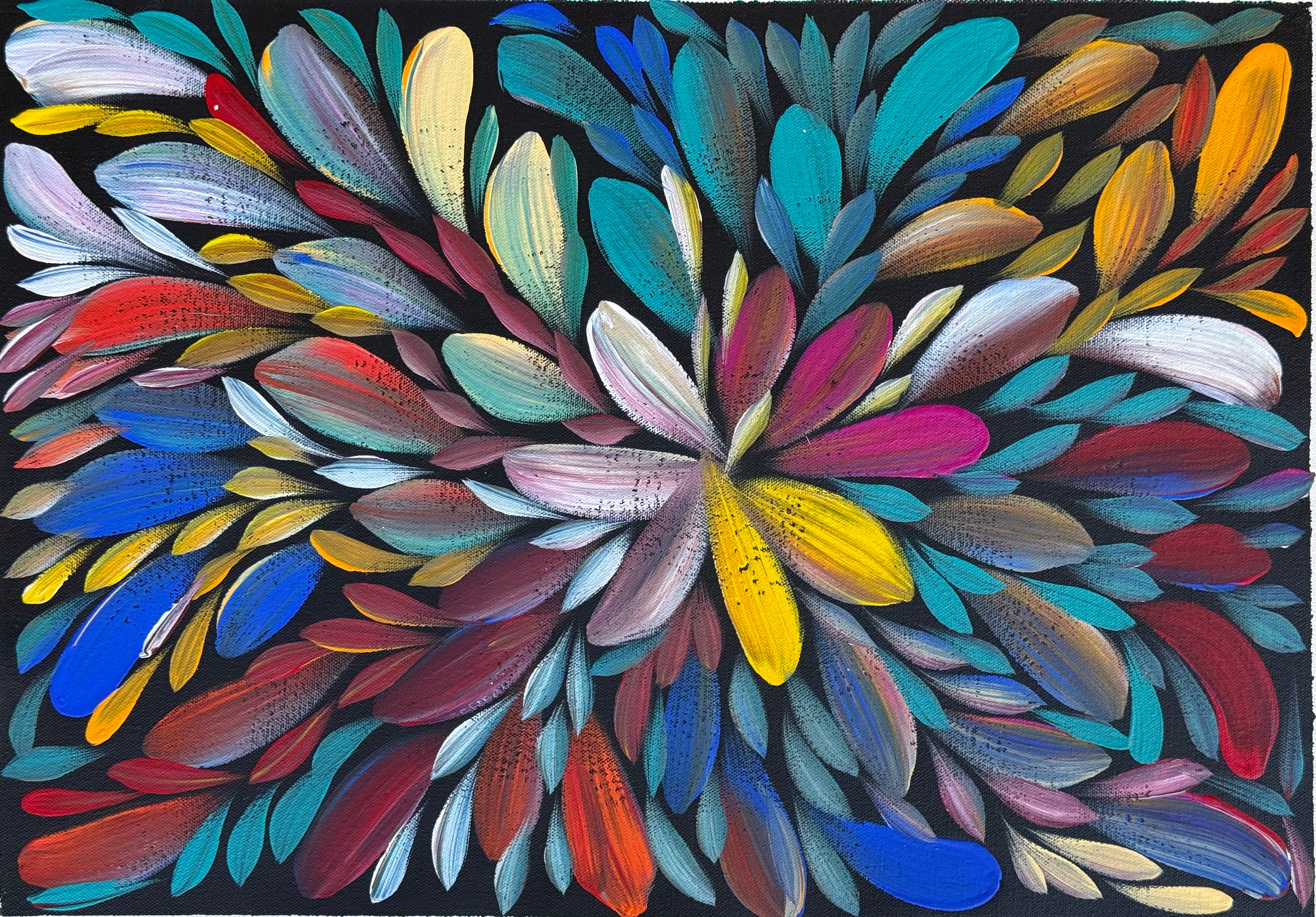 Louise Numina Napananka - Bush Medicine Leaves .57-12