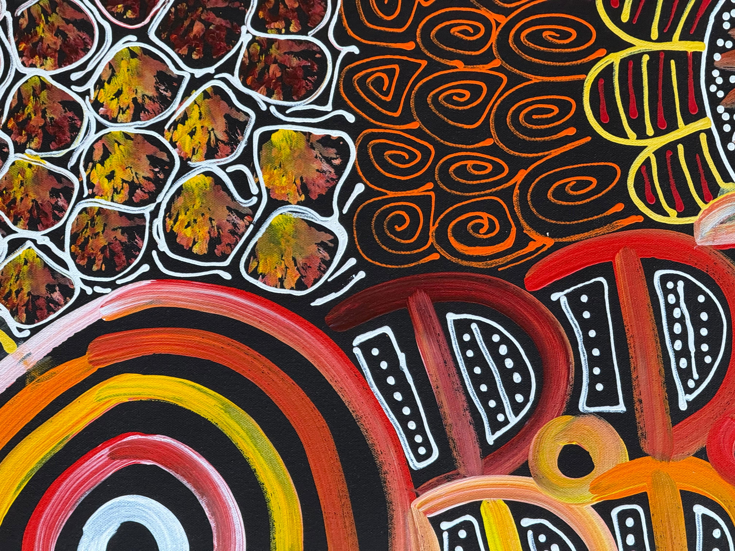 Louise Numina Napananka - Dreamtime - 178x99cm .23-16