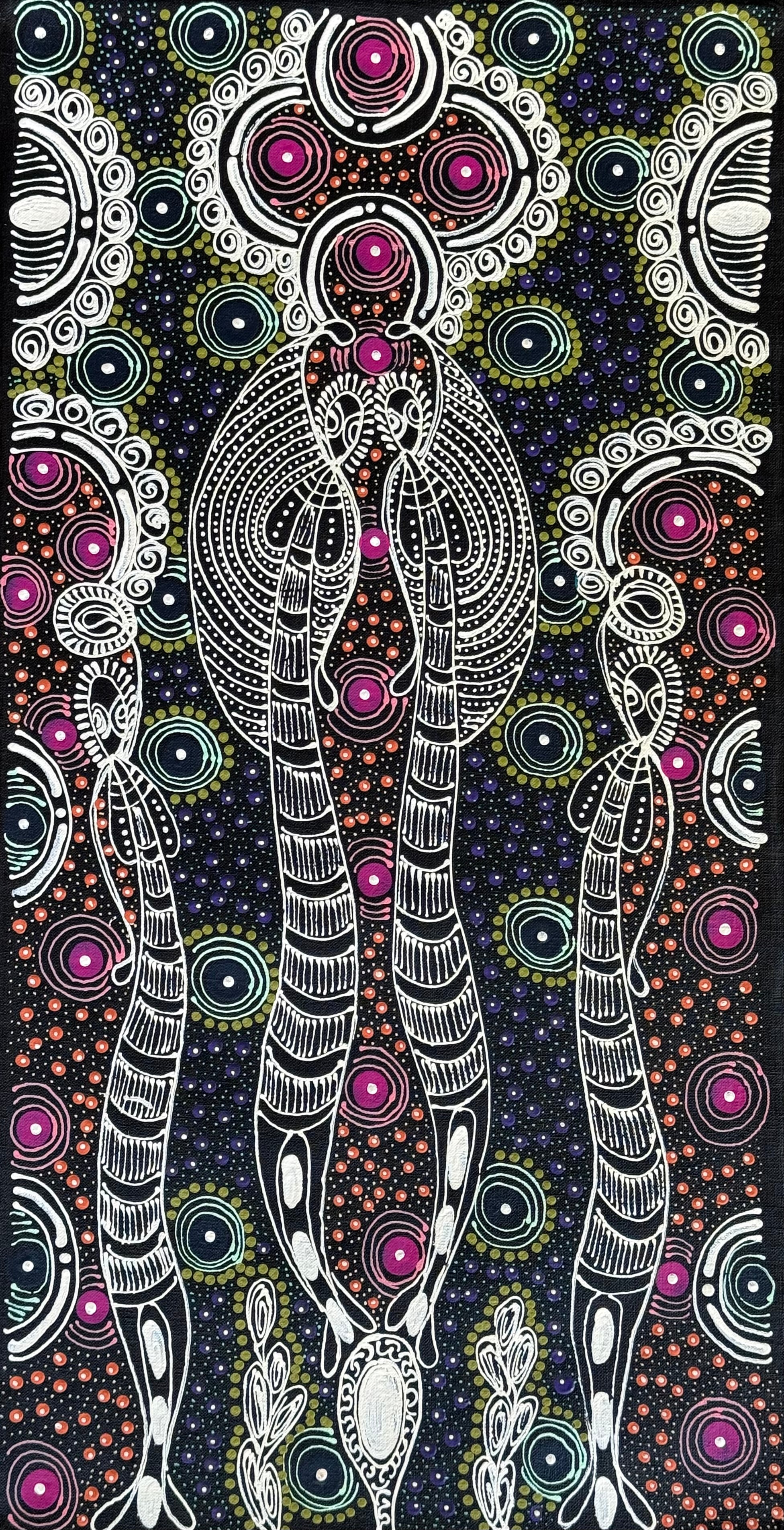 Colleen Wallace Nungarray - Dreamtime Sisters .202
