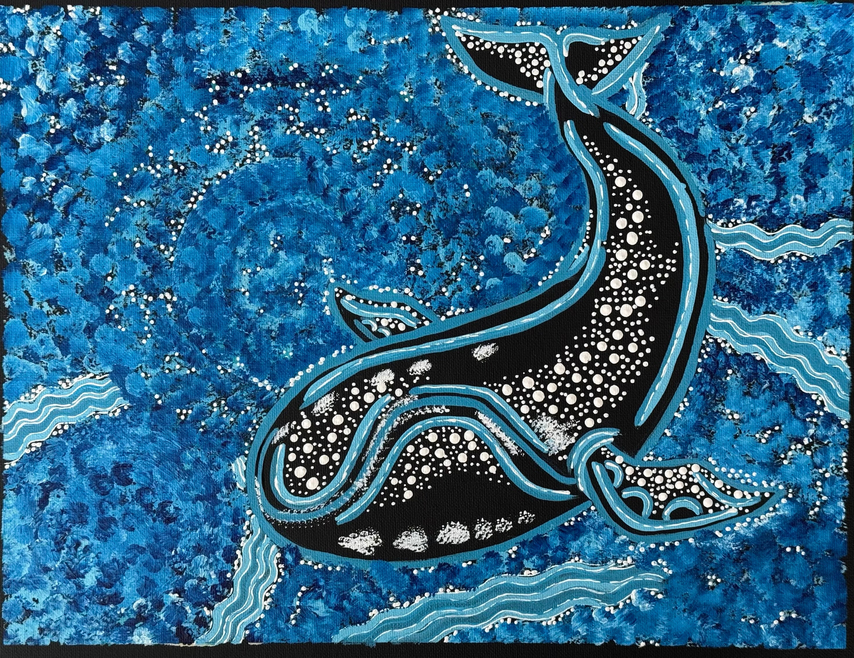 Deidre Burgoyne Rosier - Whale Dreaming .52-5
