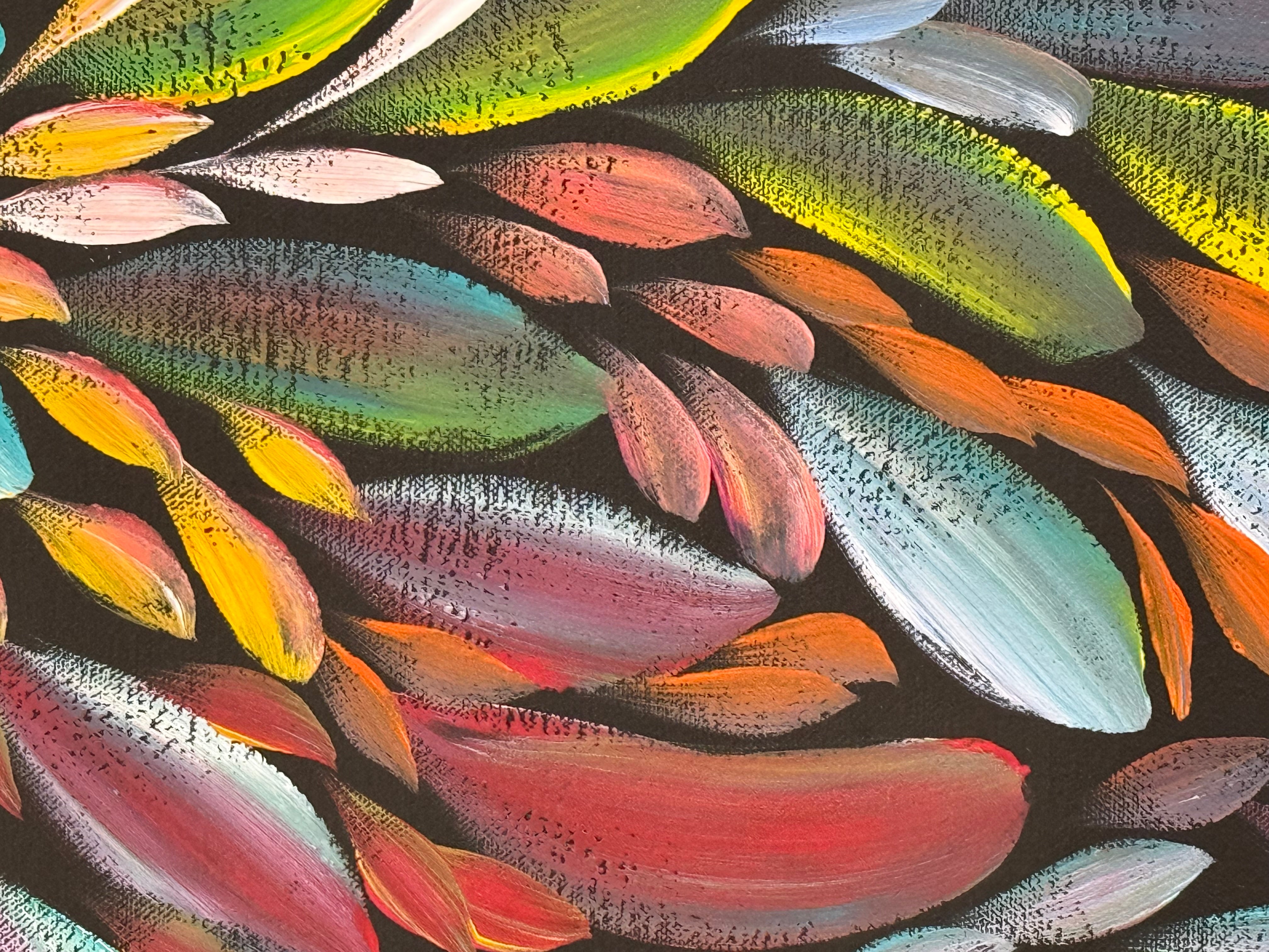 Louise Numina Napananka - Bush Medicine Leaves .21-14