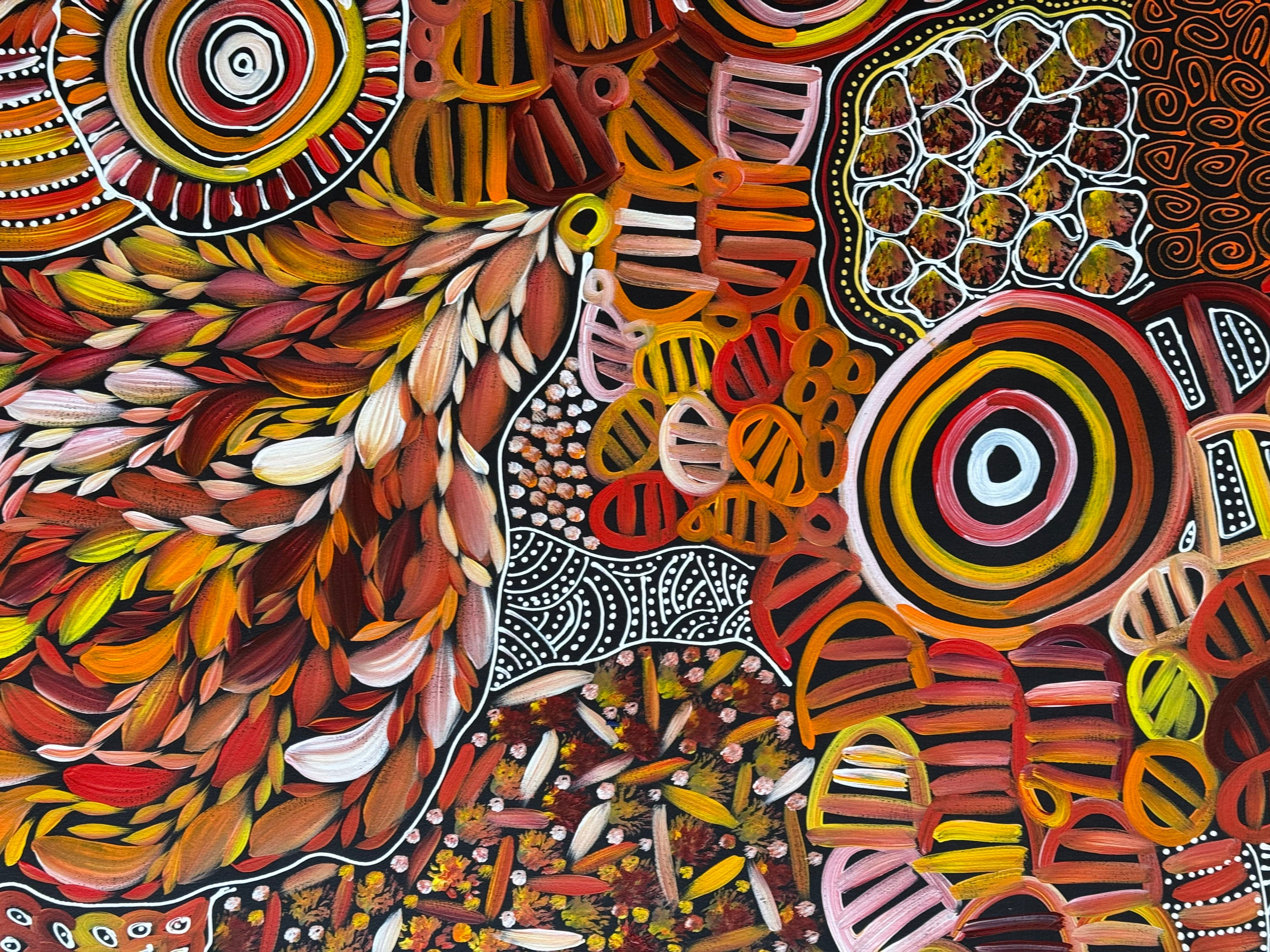 Louise Numina Napananka - Dreamtime - 178x99cm .23-16