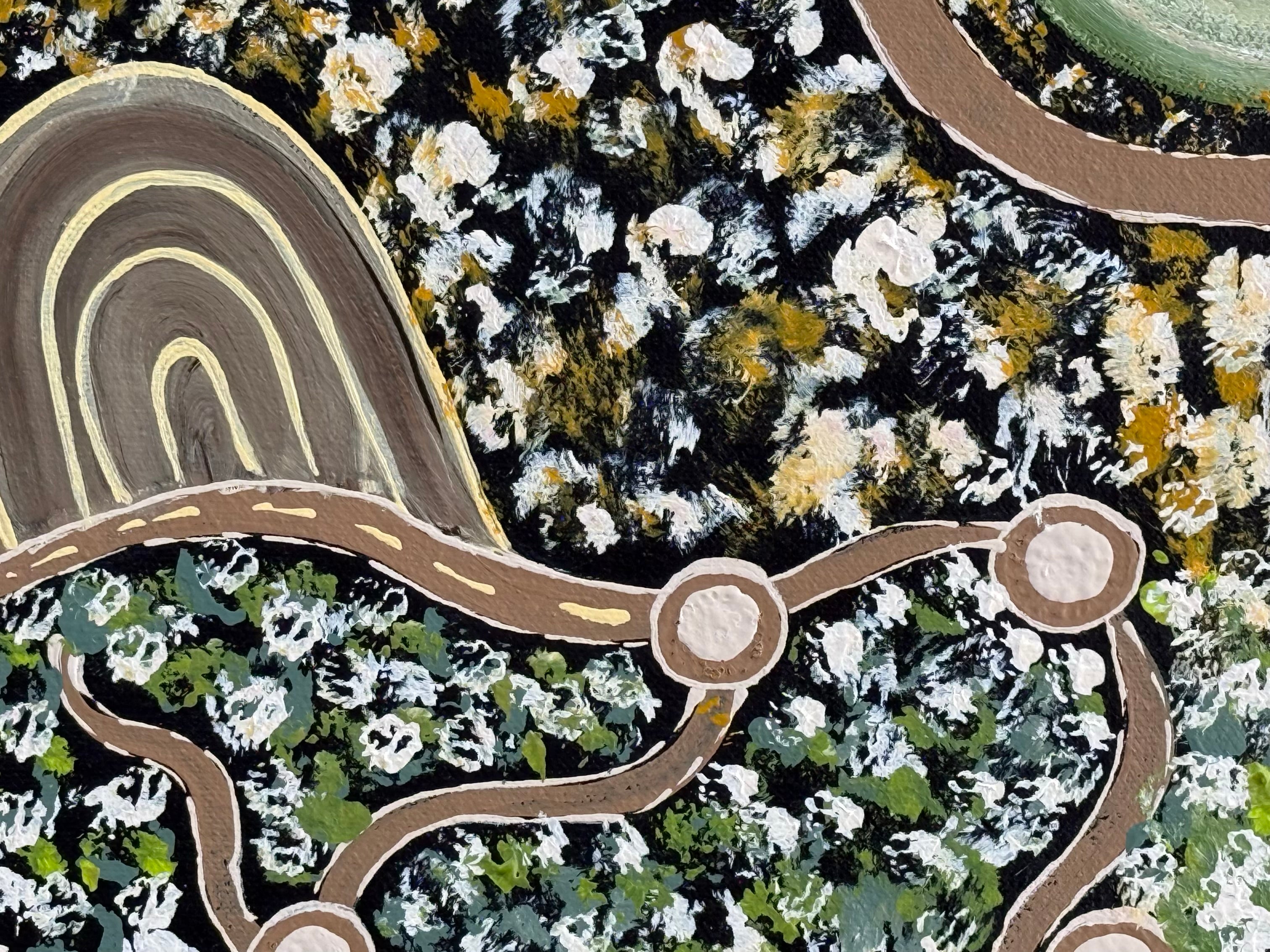 Deidre Burgoyne Rosier - Travel Tracks, Lands and the Seas .62-14