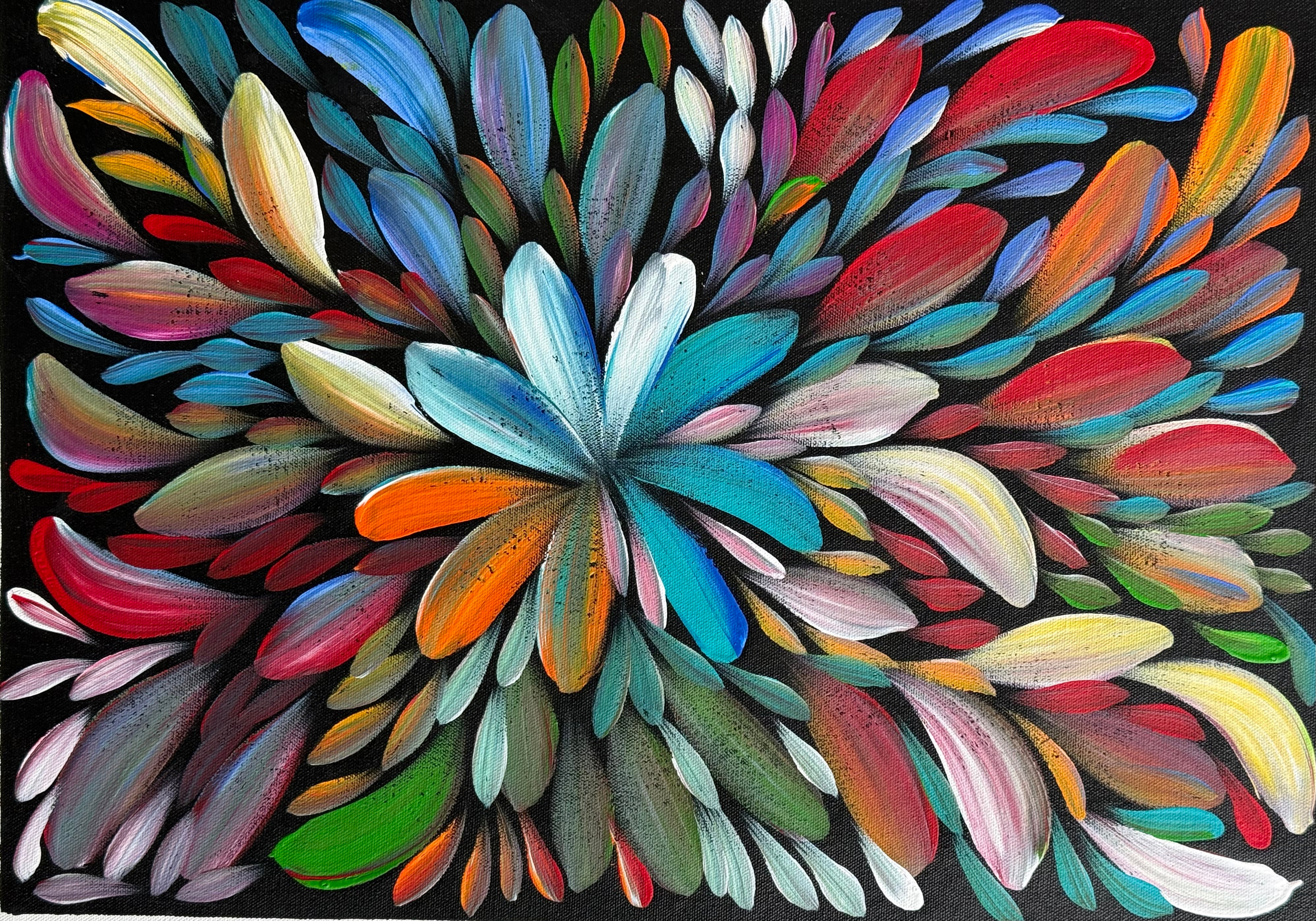 Louise Numina Napananka - Bush Medicine Leaves .16-6