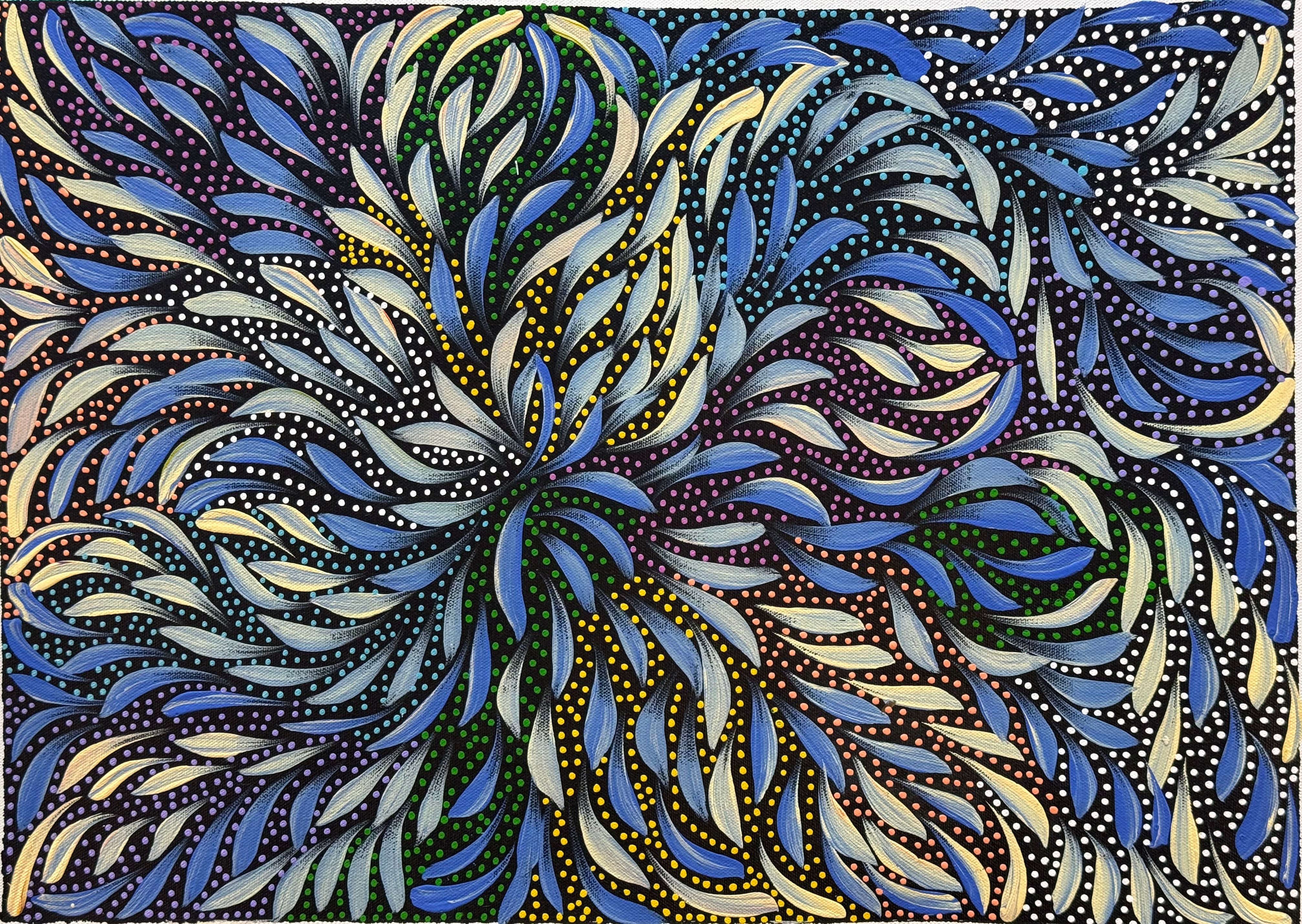 Caroline Numina - Bush Medicine Leaves with Seeds .04-20